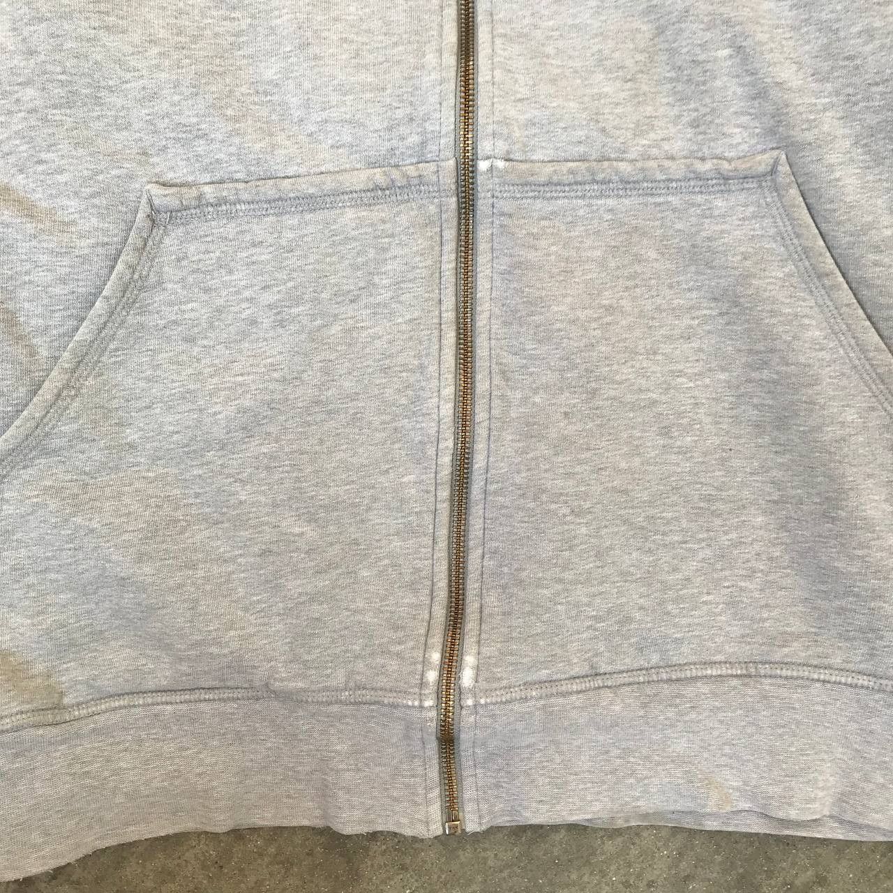 Nike Nike Vintage Gray Zip Up Hoodie Size US M / EU 48-50 / 2 - 3 Thumbnail