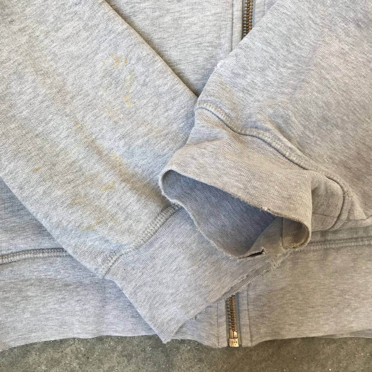 Nike Nike Vintage Gray Zip Up Hoodie Size US M / EU 48-50 / 2 - 4 Thumbnail
