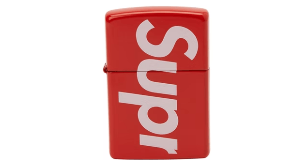 Supreme × Zippo Supreme SS22 Logo Zippo Red Size ONE SIZE - 6 Thumbnail