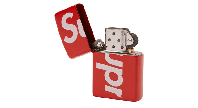 Supreme × Zippo Supreme SS22 Logo Zippo Red Size ONE SIZE - 5 Thumbnail