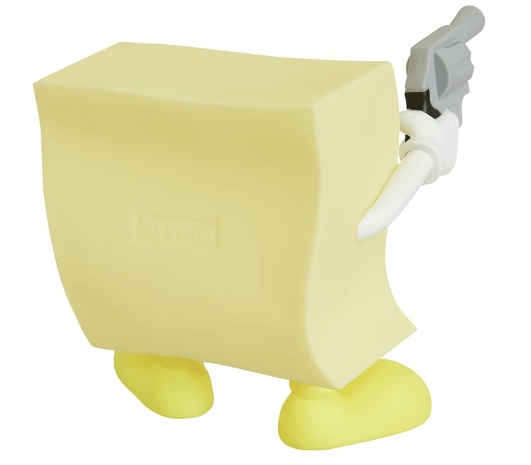 Supreme Sticky Note Molded Lamp Yellow