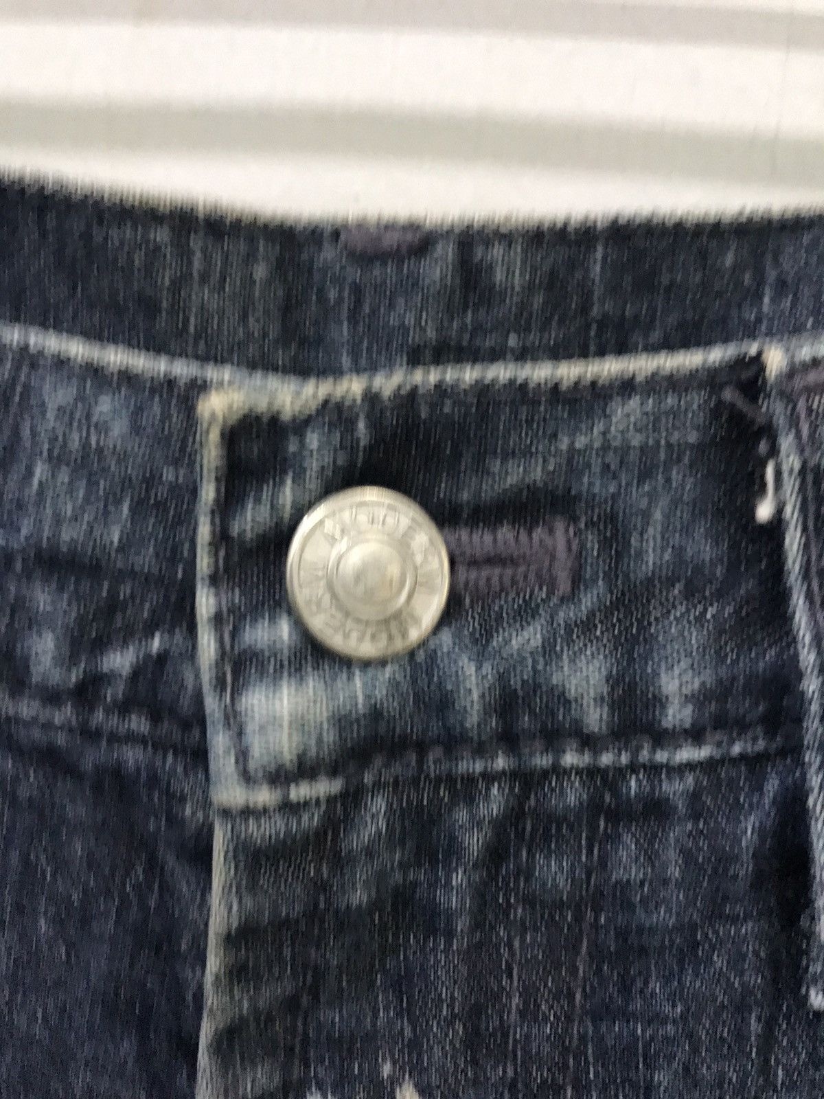 Japanese Brand MODERN Japan Patchwork Acid Samurai Slash Distressed Denim Size US 29 - 9 Thumbnail