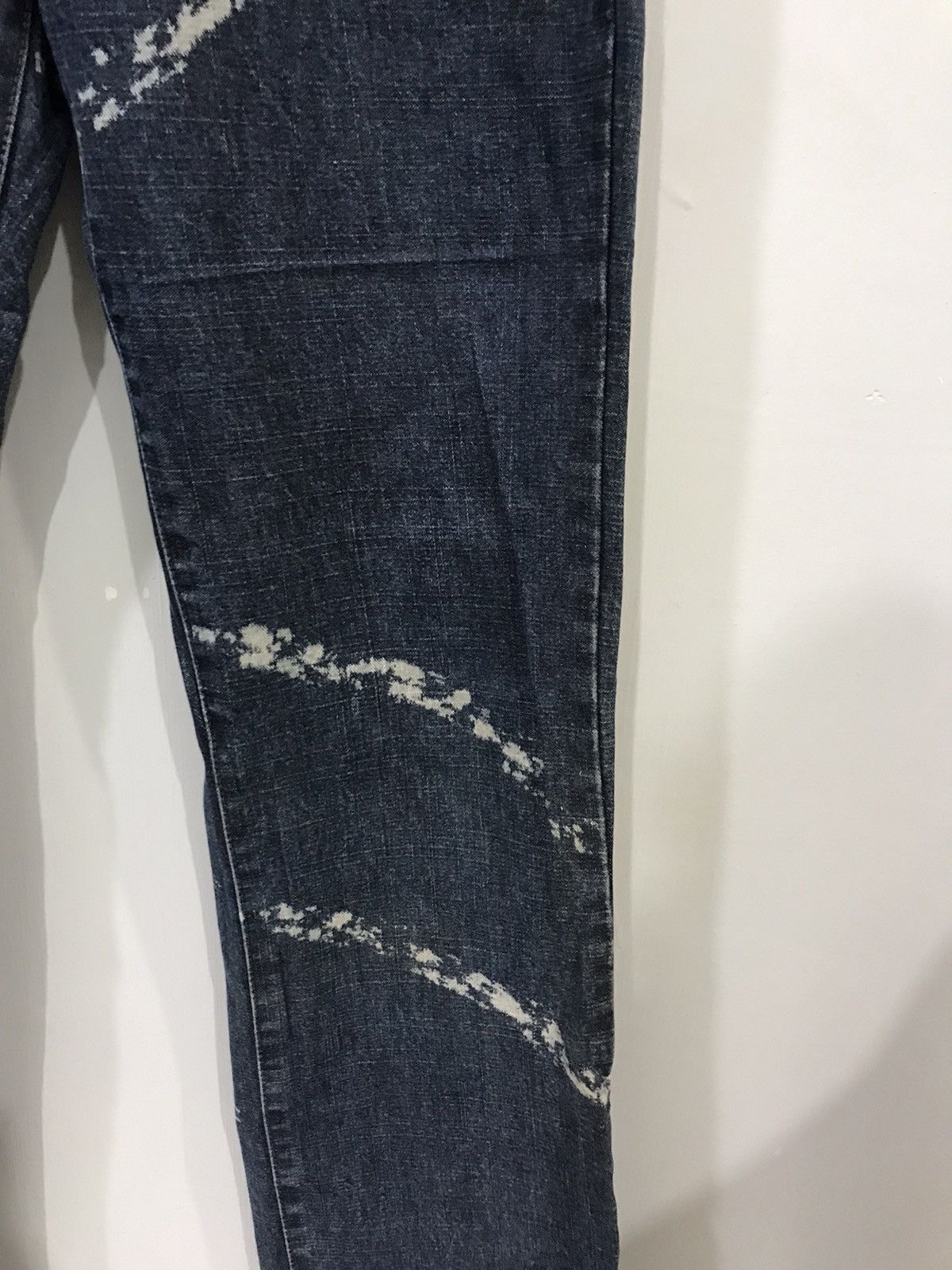Japanese Brand MODERN Japan Patchwork Acid Samurai Slash Distressed Denim Size US 29 - 6 Thumbnail