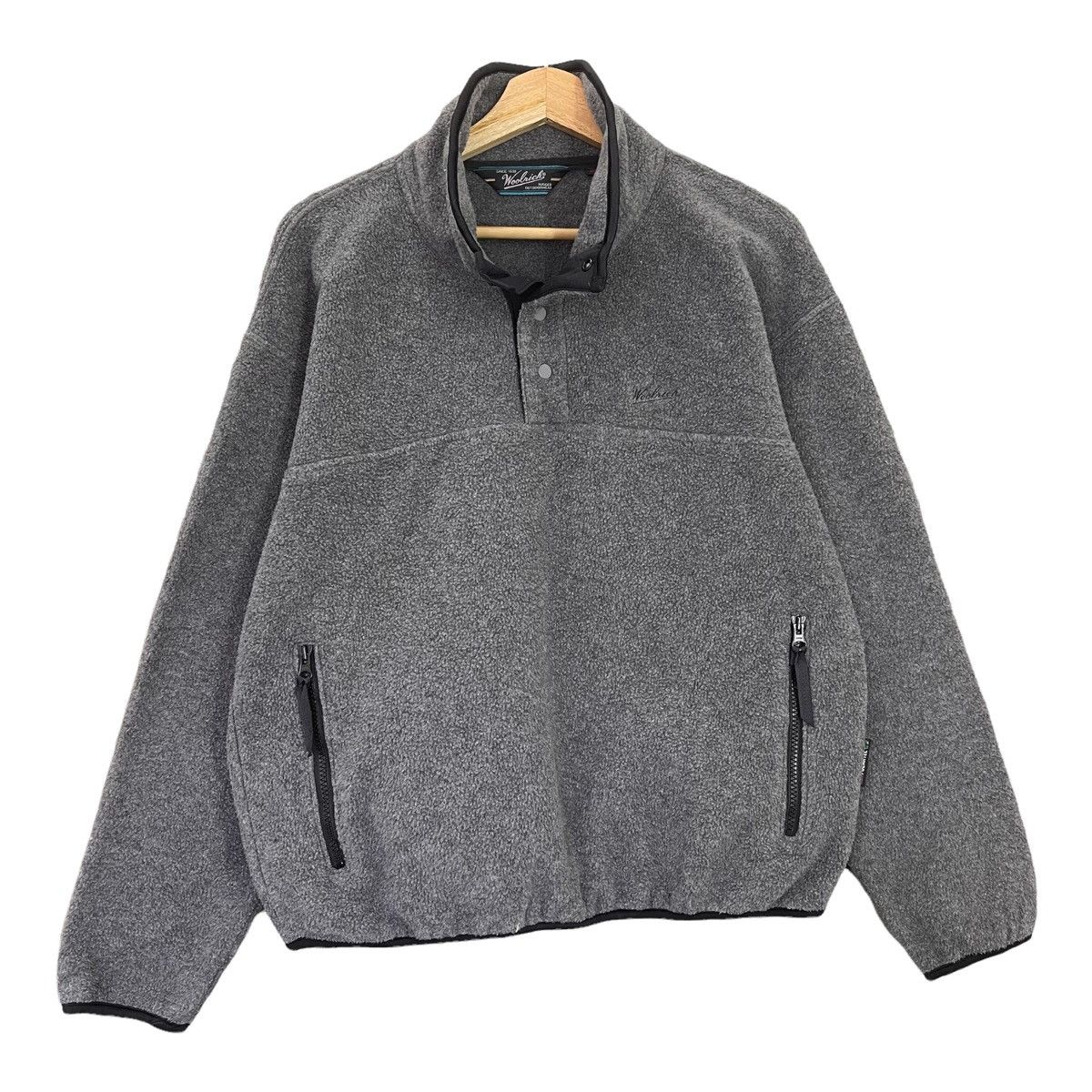 Vintage Vintage 90’s Woolrich Half Button Fleece Size M Size US M / EU 48-50 / 2 - 1 Thumbnail