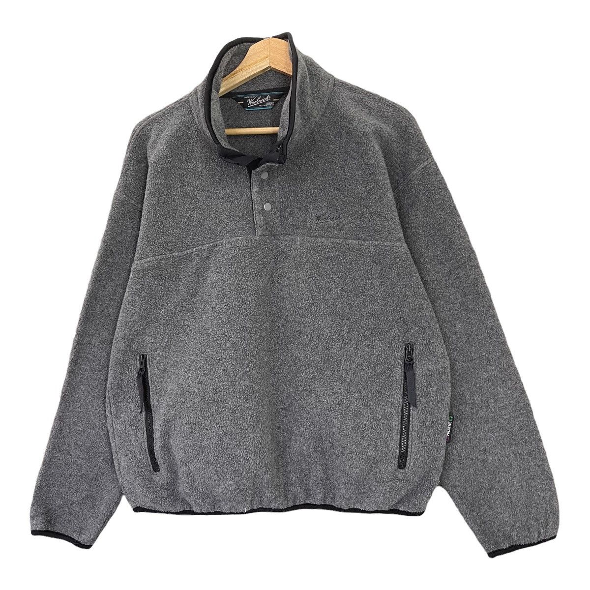 Vintage Vintage 90’s Woolrich Half Button Fleece Size M Size US M / EU 48-50 / 2 - 3 Thumbnail
