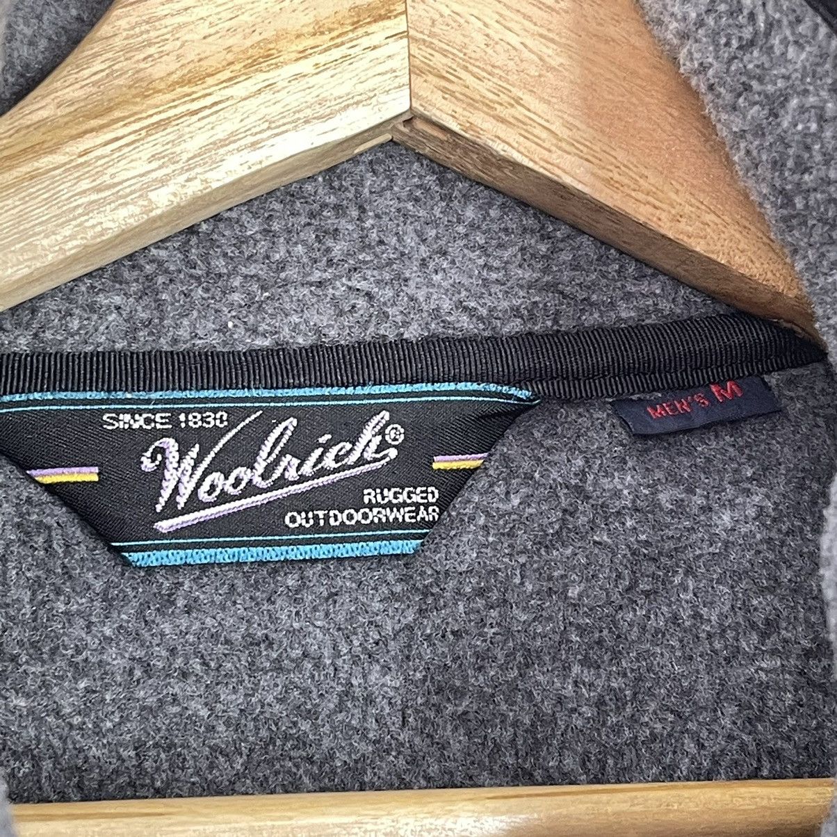 Vintage Vintage 90’s Woolrich Half Button Fleece Size M Size US M / EU 48-50 / 2 - 9 Thumbnail