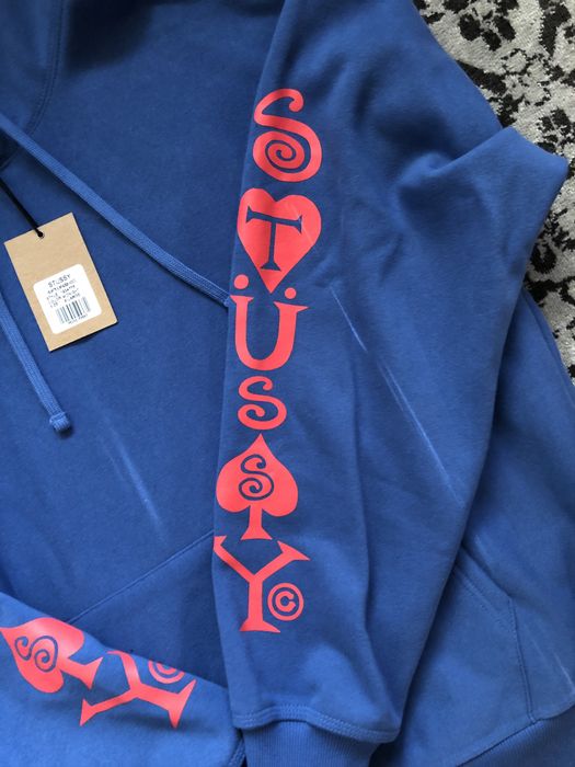 Stussy Stussy Hearts & Spades Hoodie Grailed