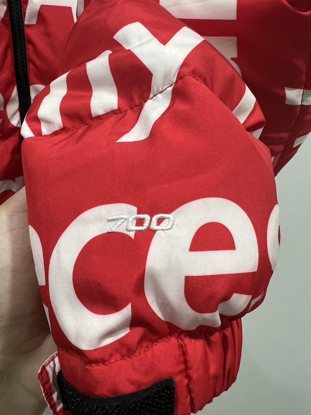 Means Nuptse Jacket By Any Means Necessary Supreme Red Supreme X