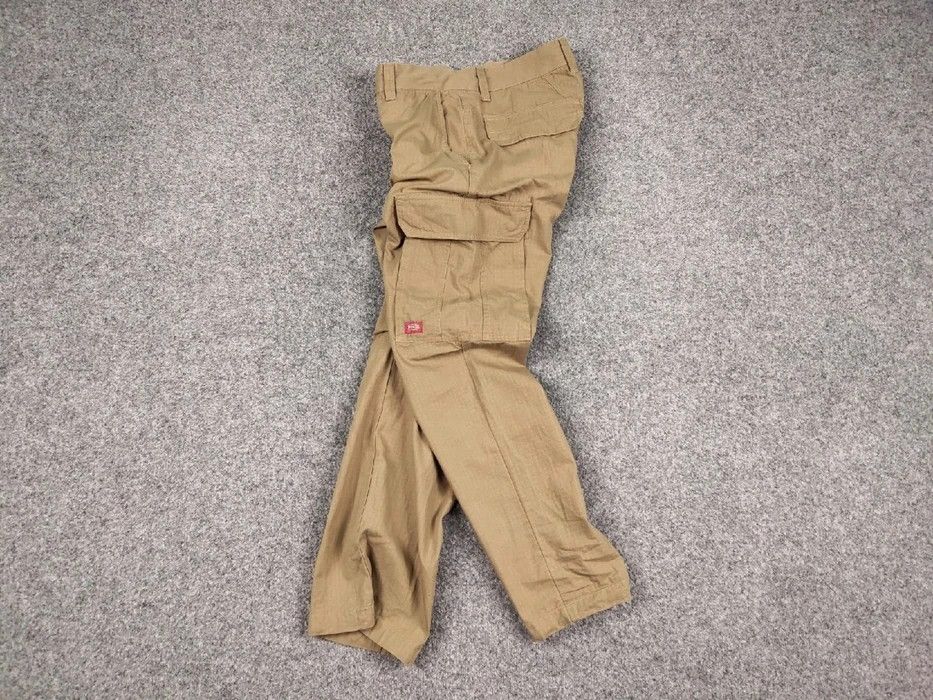 Dickies Vintage Dickies Fort Worth Beige Ripstop Cargo Pants Travis Size US 33 - 5 Thumbnail