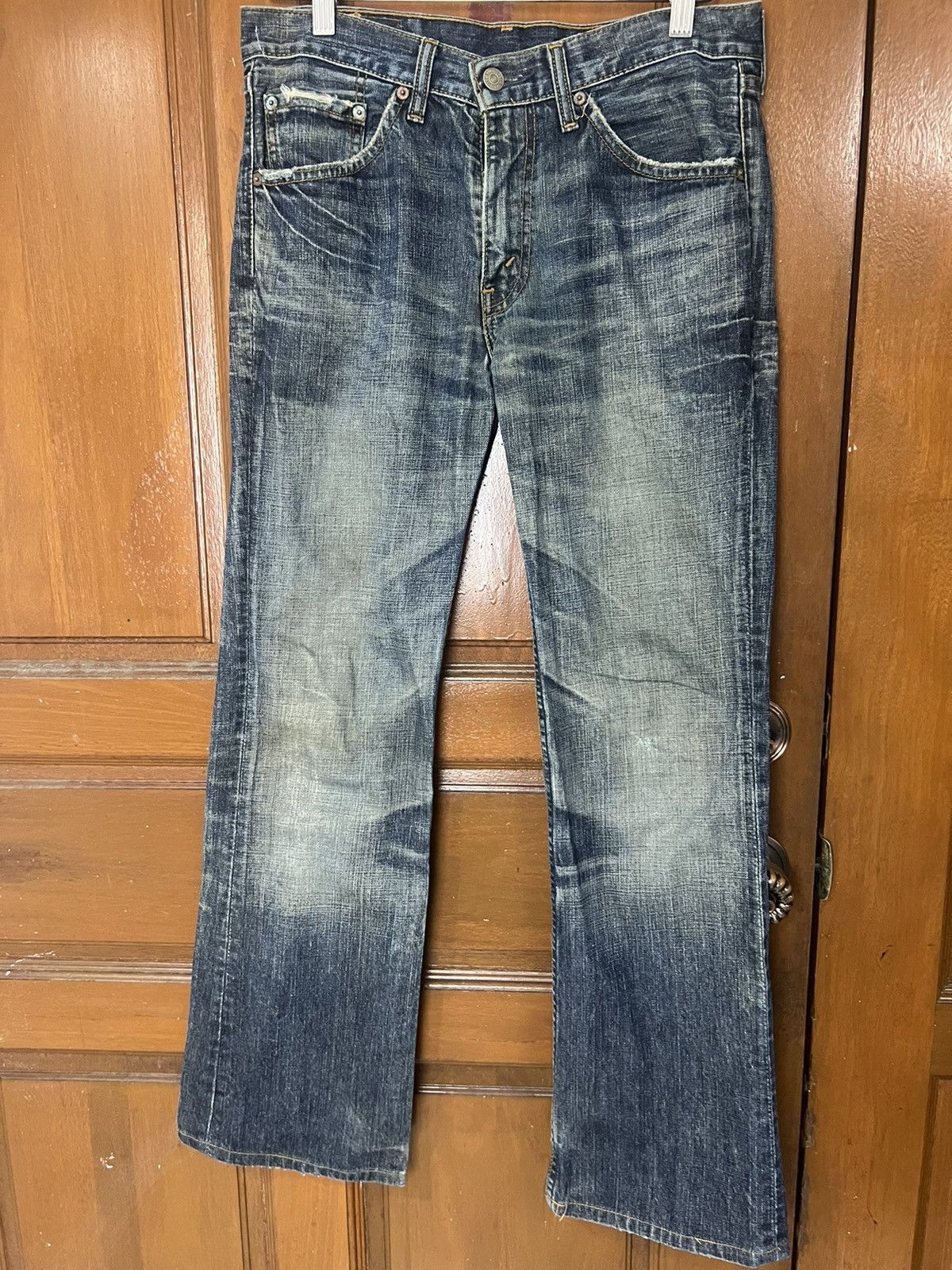 🔥Vintage Levi’s 517 Distress Jeans