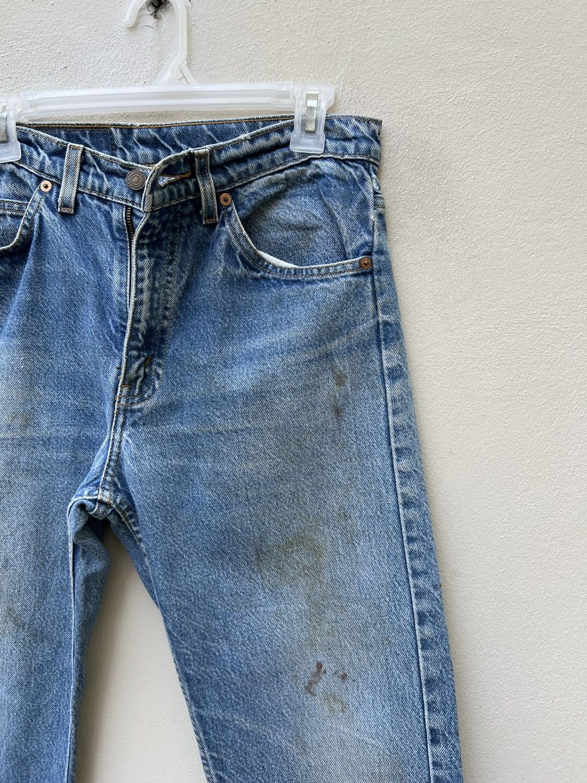 Levi's R1 Vintage 90s Levi’s 505 Orange Tab Denim Painter Jeans Size US 30 / EU 46 - 7 Thumbnail