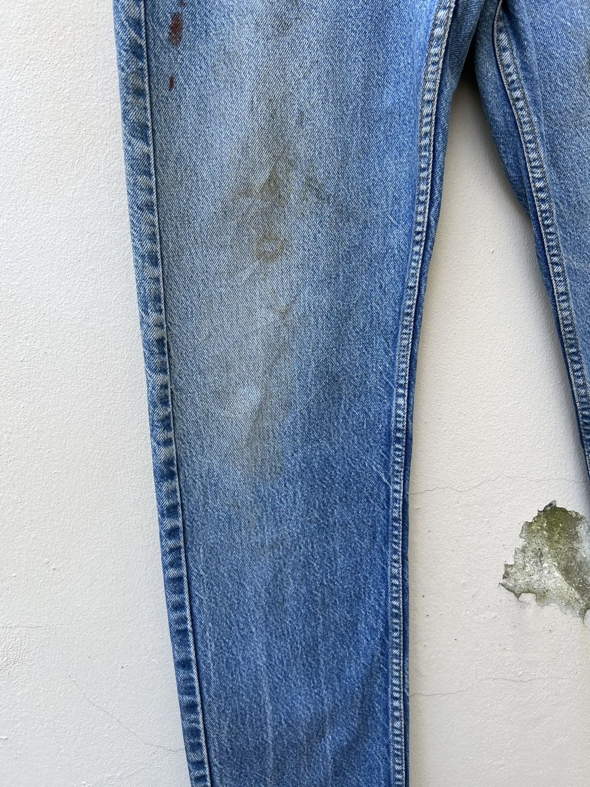Levi's R1 Vintage 90s Levi’s 505 Orange Tab Denim Painter Jeans Size US 30 / EU 46 - 5 Thumbnail