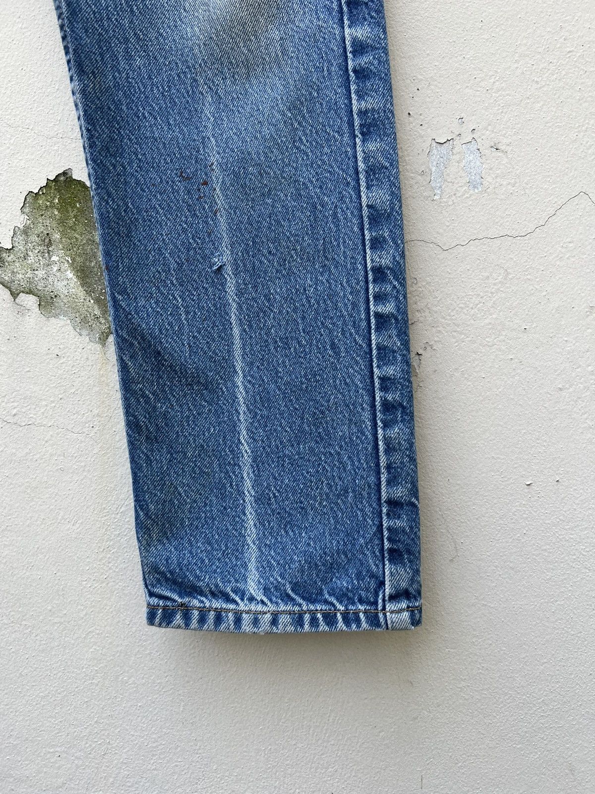 Levi's R1 Vintage 90s Levi’s 505 Orange Tab Denim Painter Jeans Size US 30 / EU 46 - 9 Thumbnail