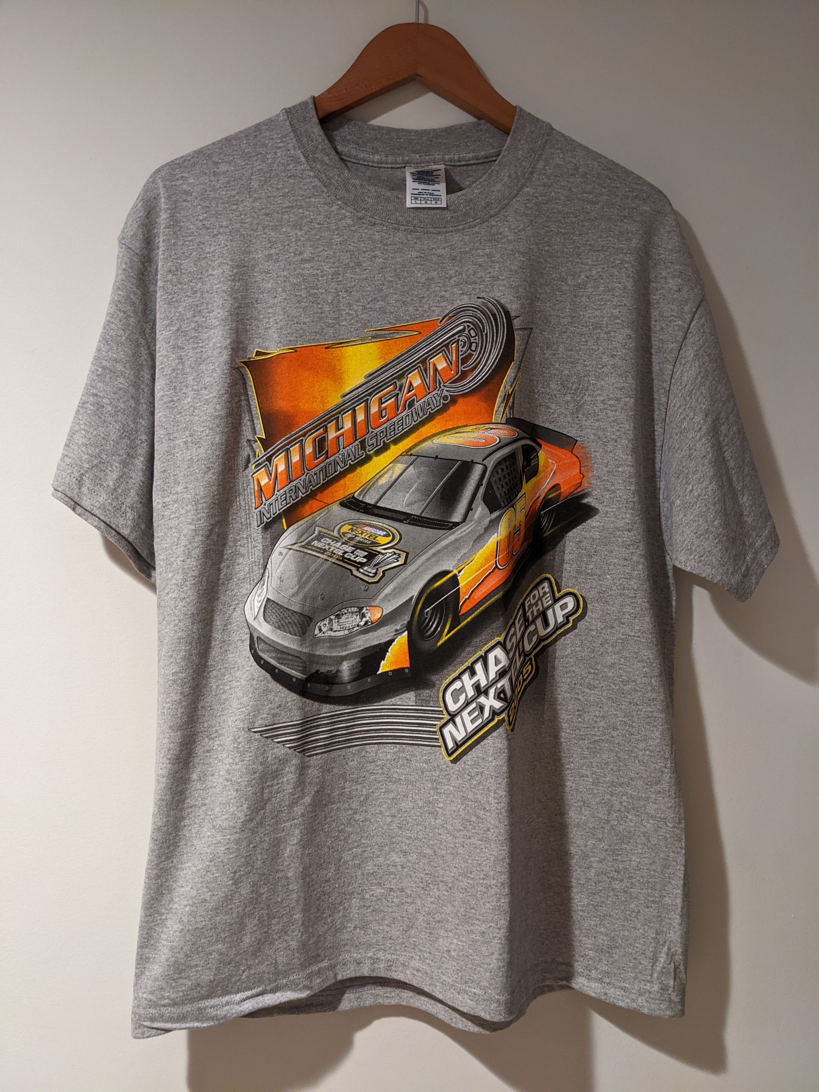 Chase Authentics VINTAGE 2005 NASCAR Michigan International Speedway Shirt Size US L / EU 52-54 / 3 - 1 Thumbnail