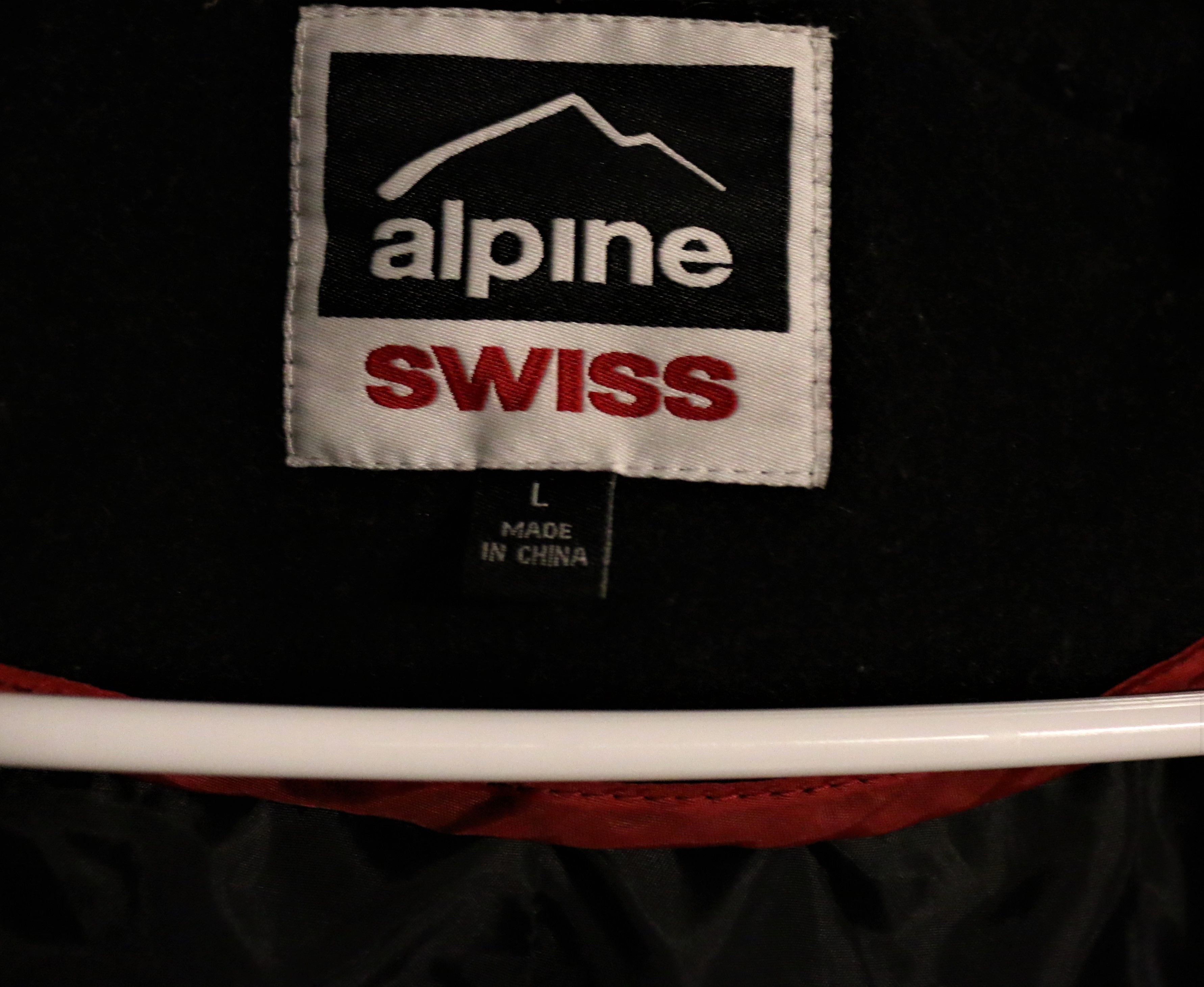 Other Alpine Swiss Wool Blend Open Bottom Jacket JD Bomber Zipper Size US L / EU 52-54 / 3 - 11 Thumbnail