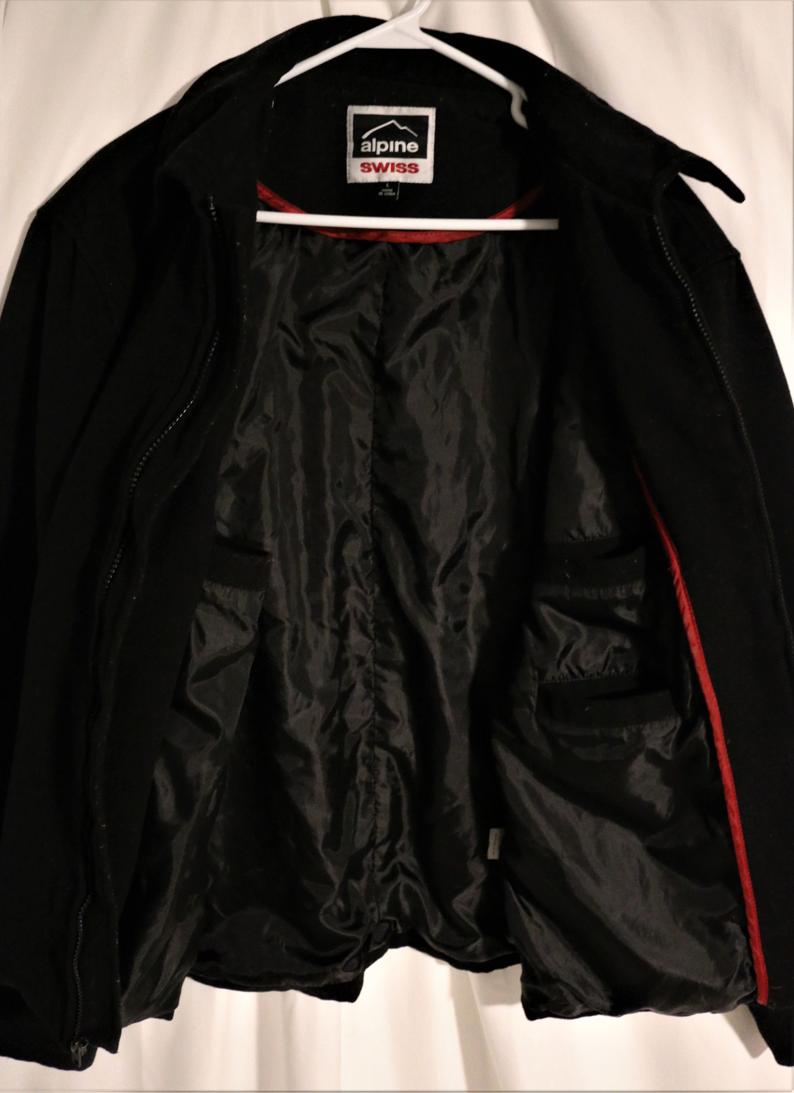 Other Alpine Swiss Wool Blend Open Bottom Jacket JD Bomber Zipper Size US L / EU 52-54 / 3 - 10 Thumbnail