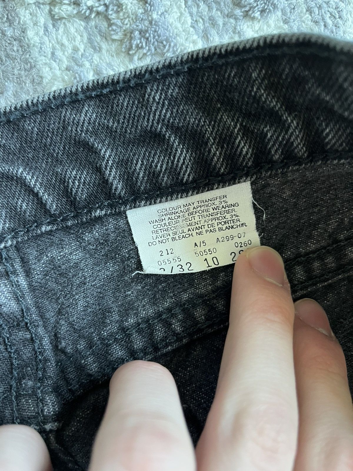 Levi's Vintage Faded Black Levis Jeans Size US 31 - 4 Thumbnail