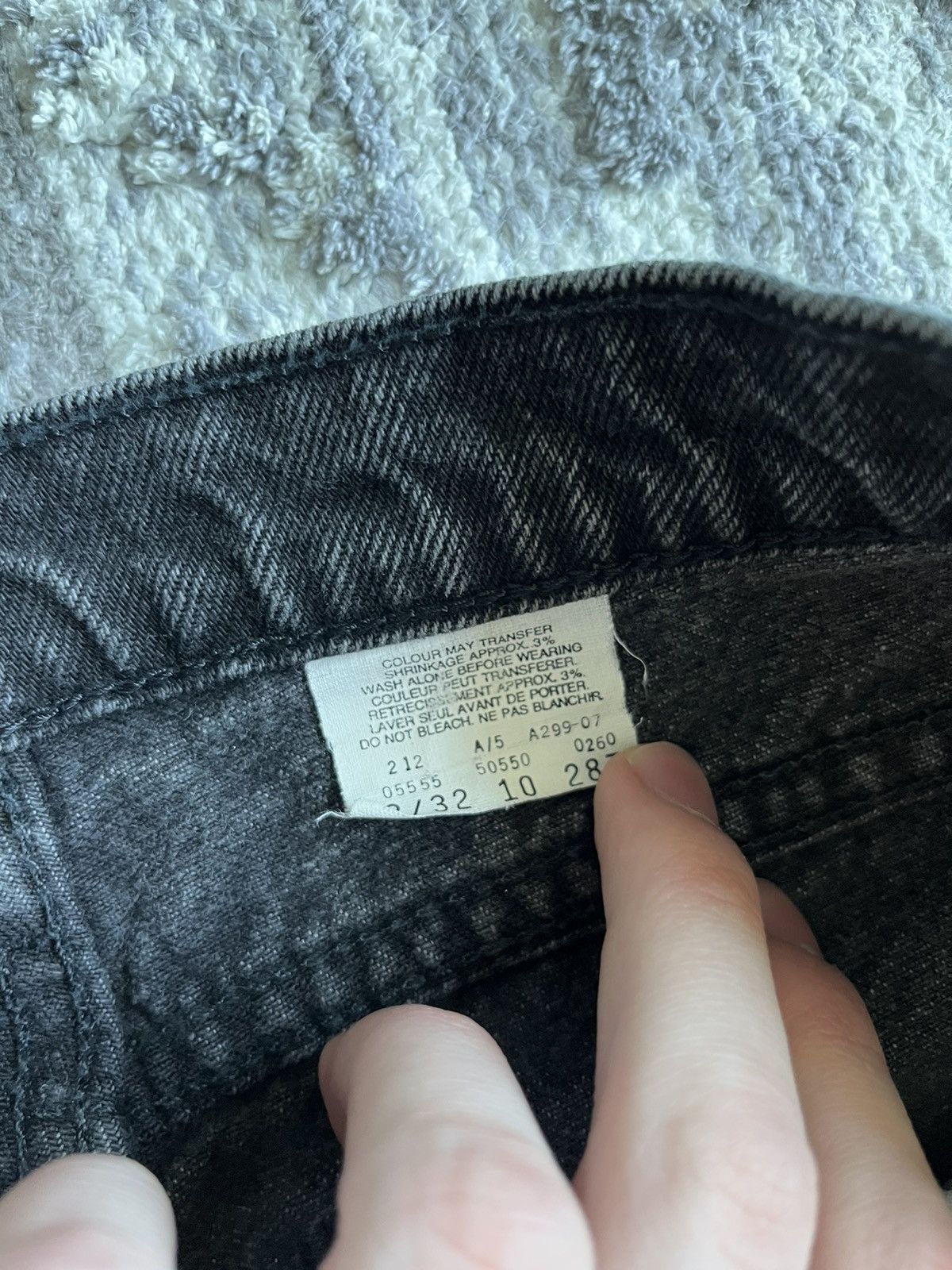 Levi's Vintage Faded Black Levis Jeans Size US 31 - 5 Thumbnail