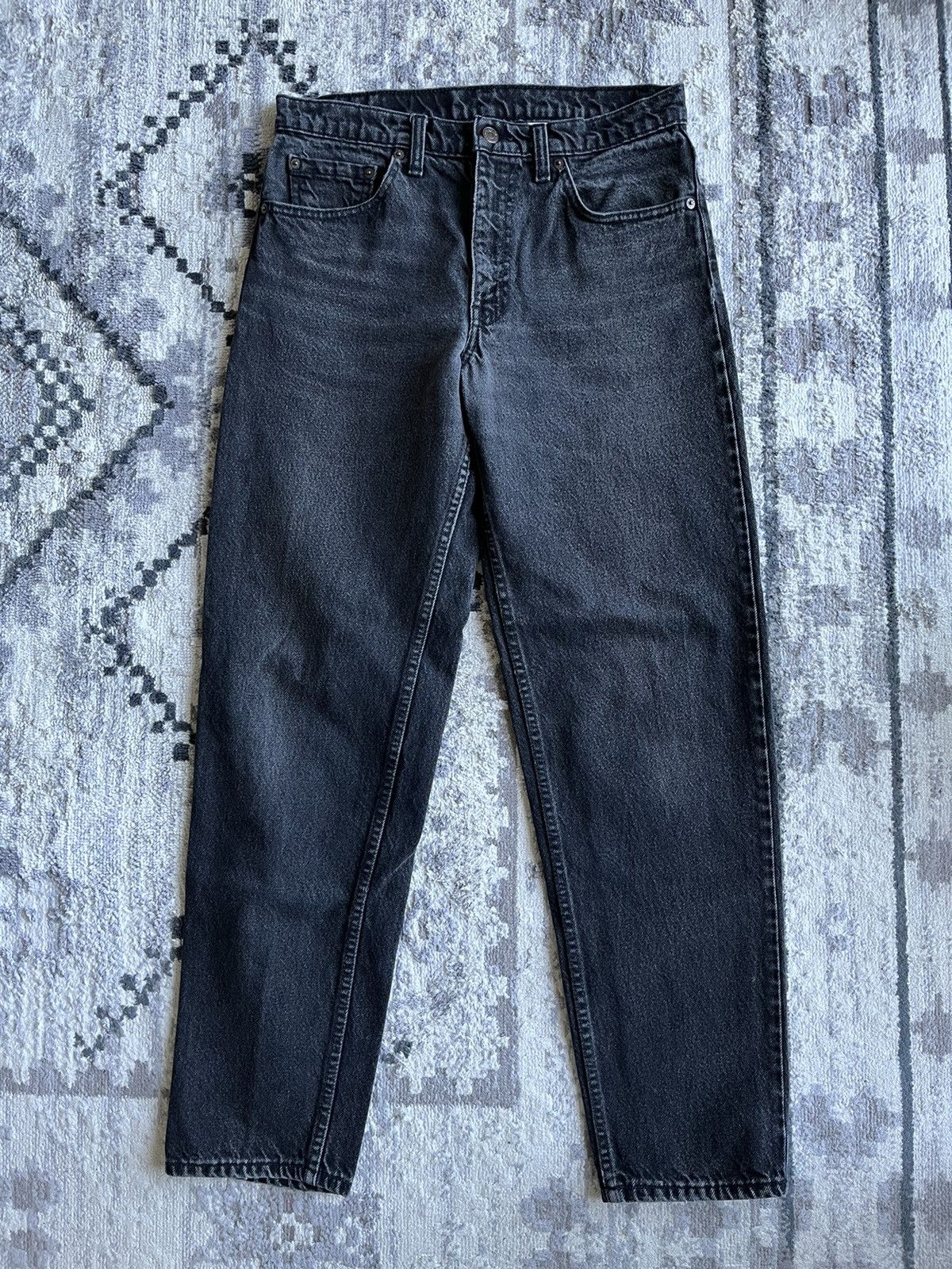 Levi's Vintage Faded Black Levis Jeans Size US 31 - 2 Thumbnail