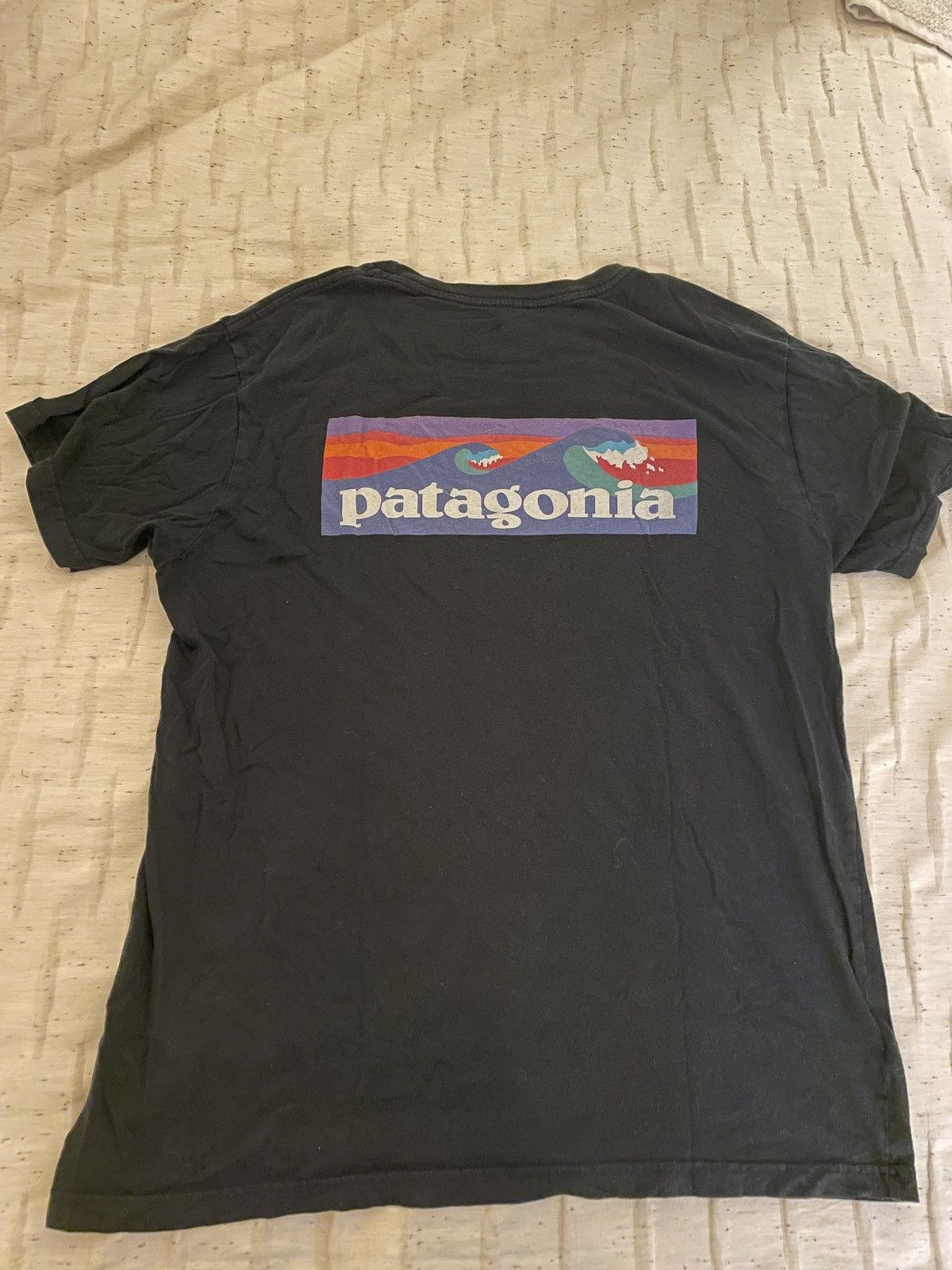 Patagonia Surf Logo Pocket Tee | Grailed