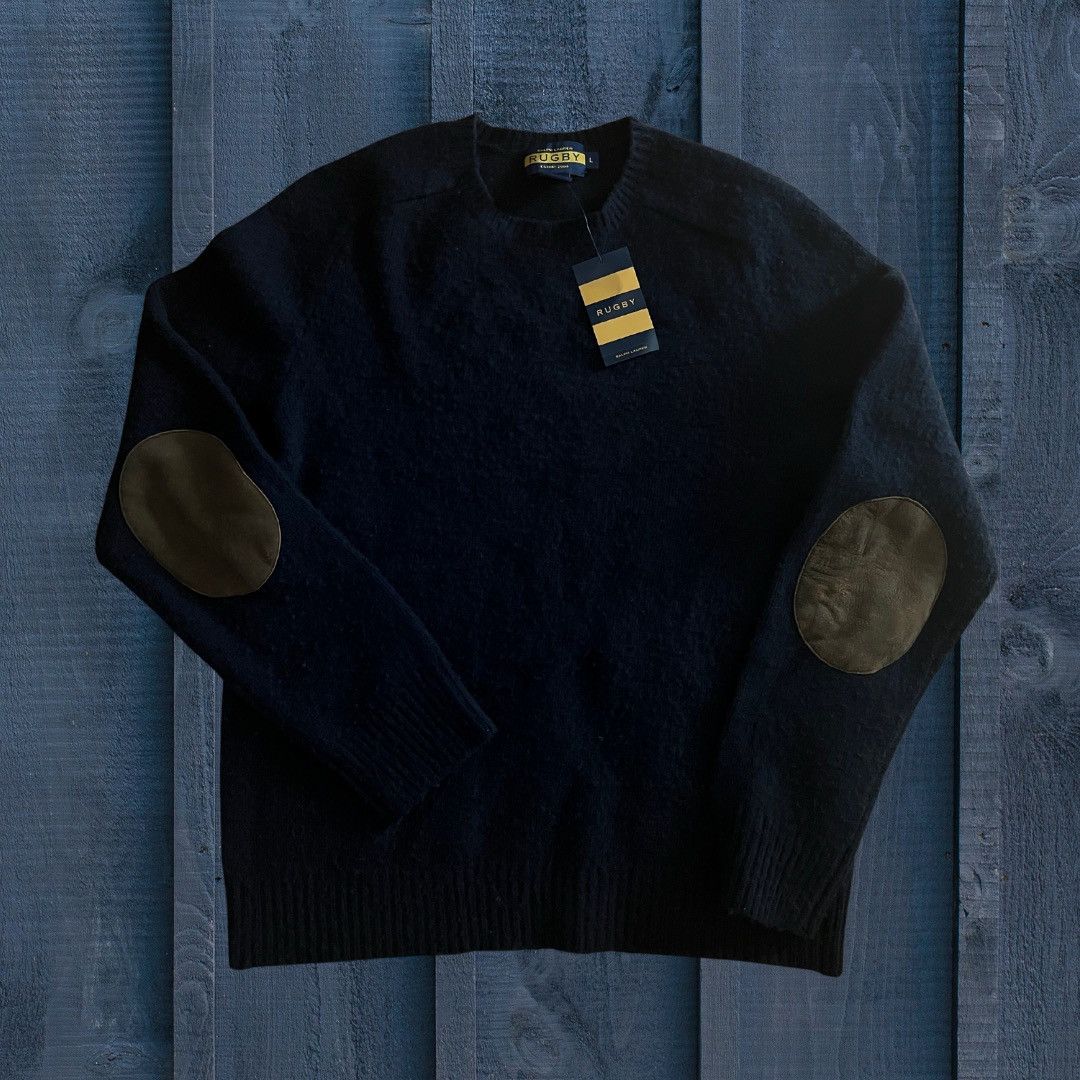 Rugby Ralph Lauren Ralph Lauren Rugby Sweater Learther Elbow Patch sz Large Size US L / EU 52-54 / 3 - 1 Preview