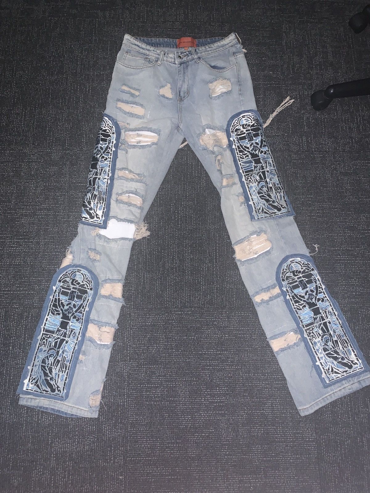 Who Decides War WHO DECIDES WAR Ice Tray Denim 32 Size US 32 / EU 48 - 1 Thumbnail