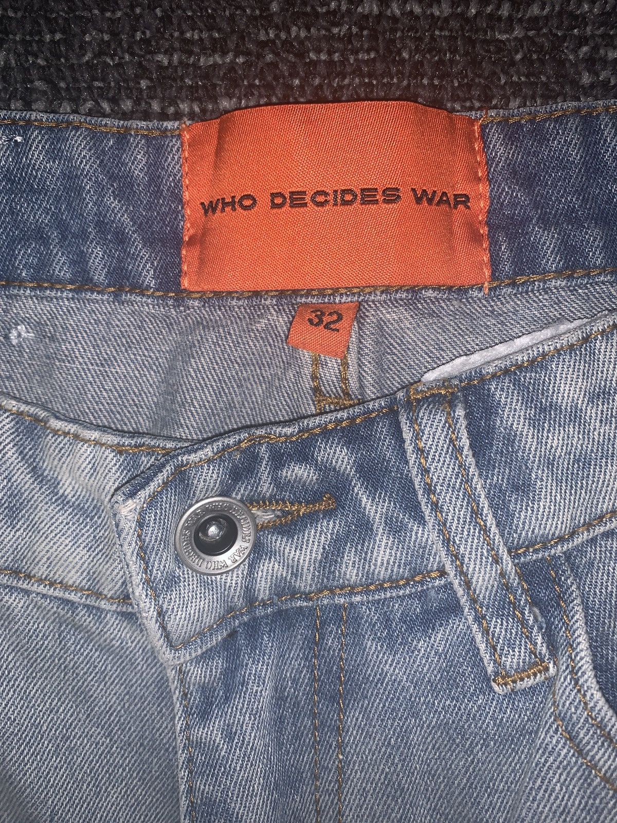 Who Decides War WHO DECIDES WAR Ice Tray Denim 32 Size US 32 / EU 48 - 3 Thumbnail