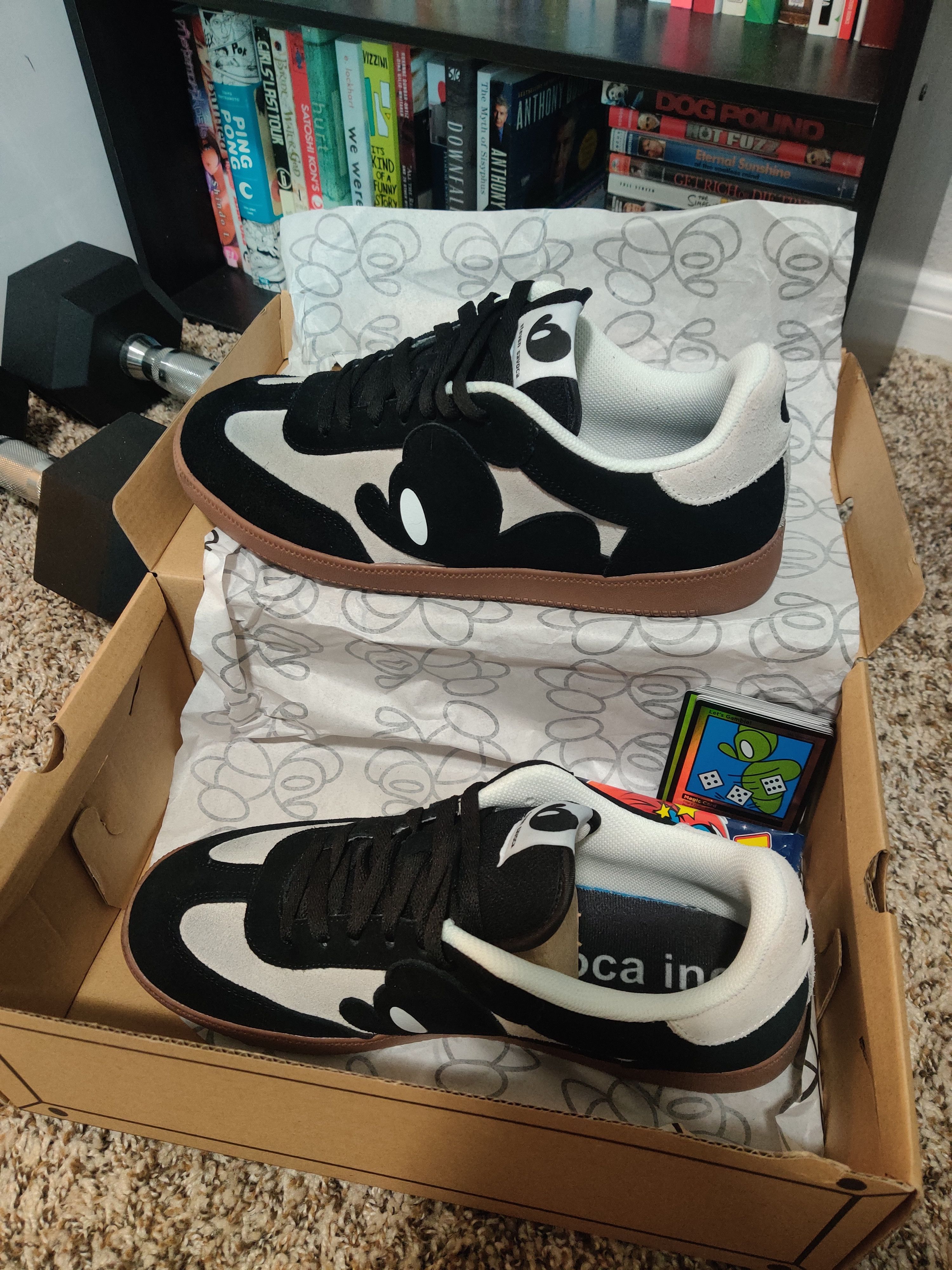 Father Steve Father Steve (Steven Savoca) Tuxedo Mouse Sneakers Size US 11 / EU 44 - 4 Thumbnail