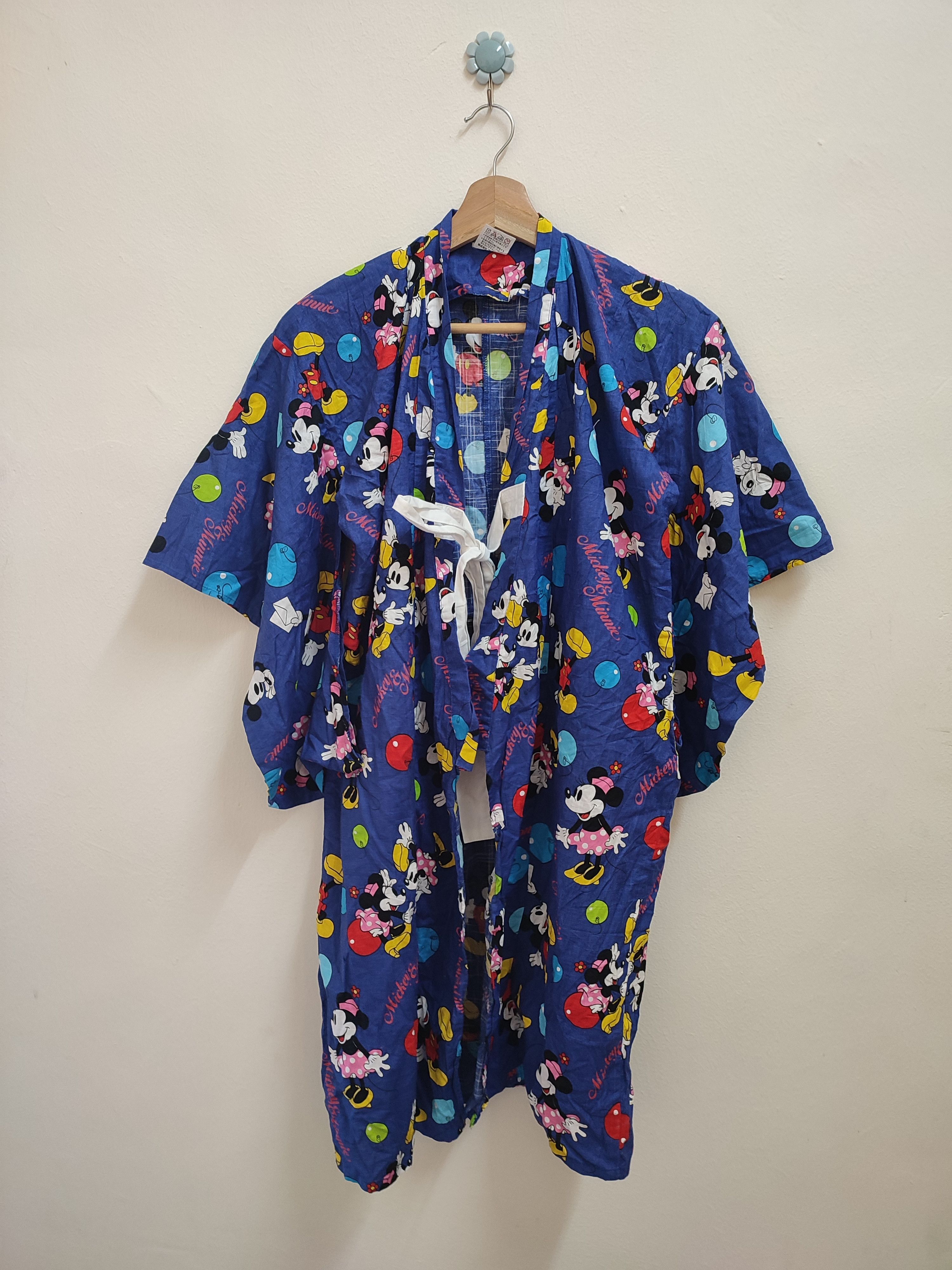 Mickey Mouse Vintage Komono Mickey Mouse Full Print Rare Size US S / EU 44-46 / 1 - 2 Thumbnail