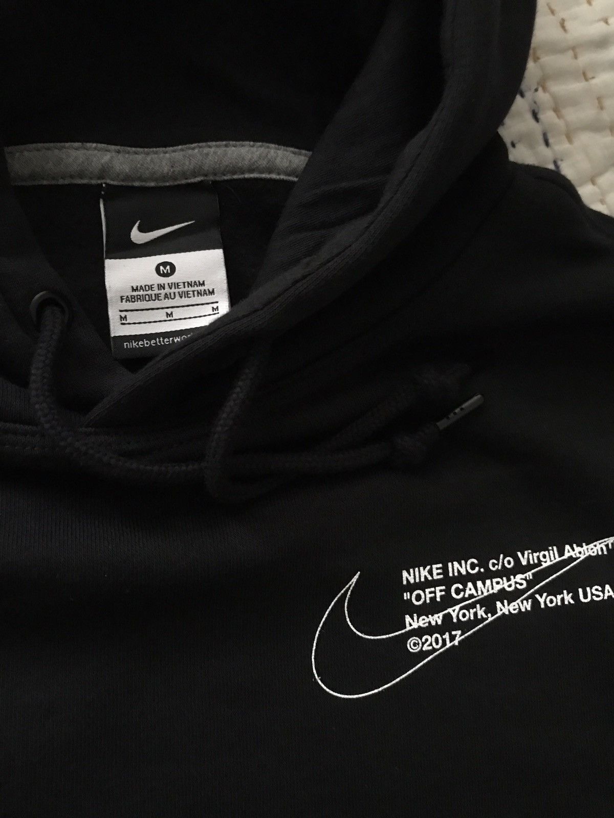 Virgil Abloh Teases New Off-White™ x Nike Hoodie Collab