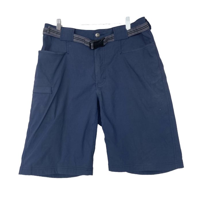 Duluth Trading Company Duluth Trading Co Navy Blue Belted Hiking Shorts ...