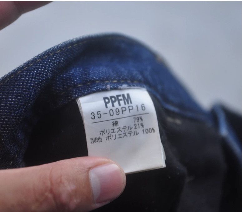 Japanese Brand × PPFM × Vintage Vintage PPFM Japanese Designed Fashion Style Denim Size US 30 / EU 46 - 7 Thumbnail