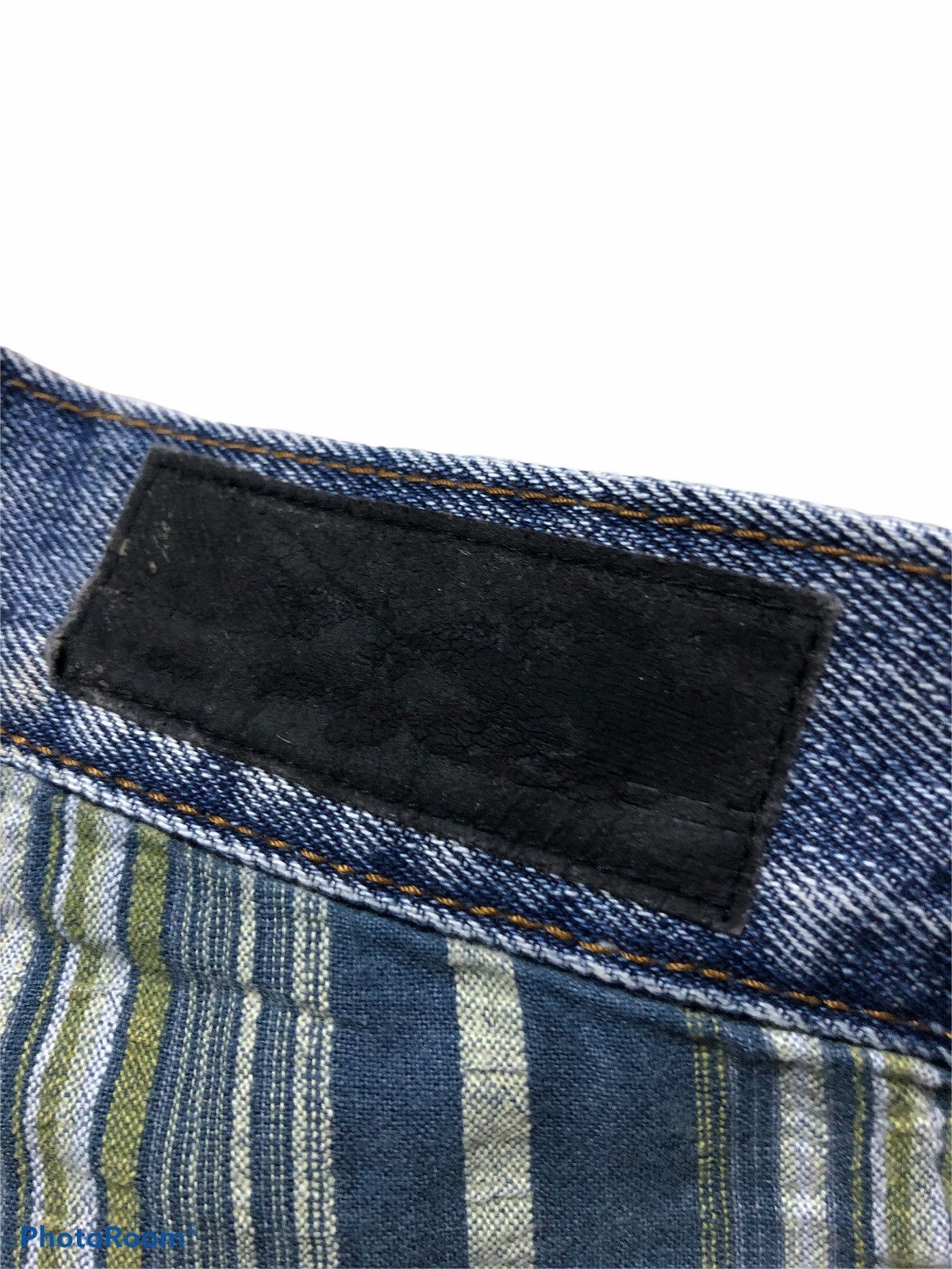 Hypebeast WIDE LEG⚡️⚡️RECONSTRUCTED DENIM Size US 34 / EU 50 - 3 Thumbnail