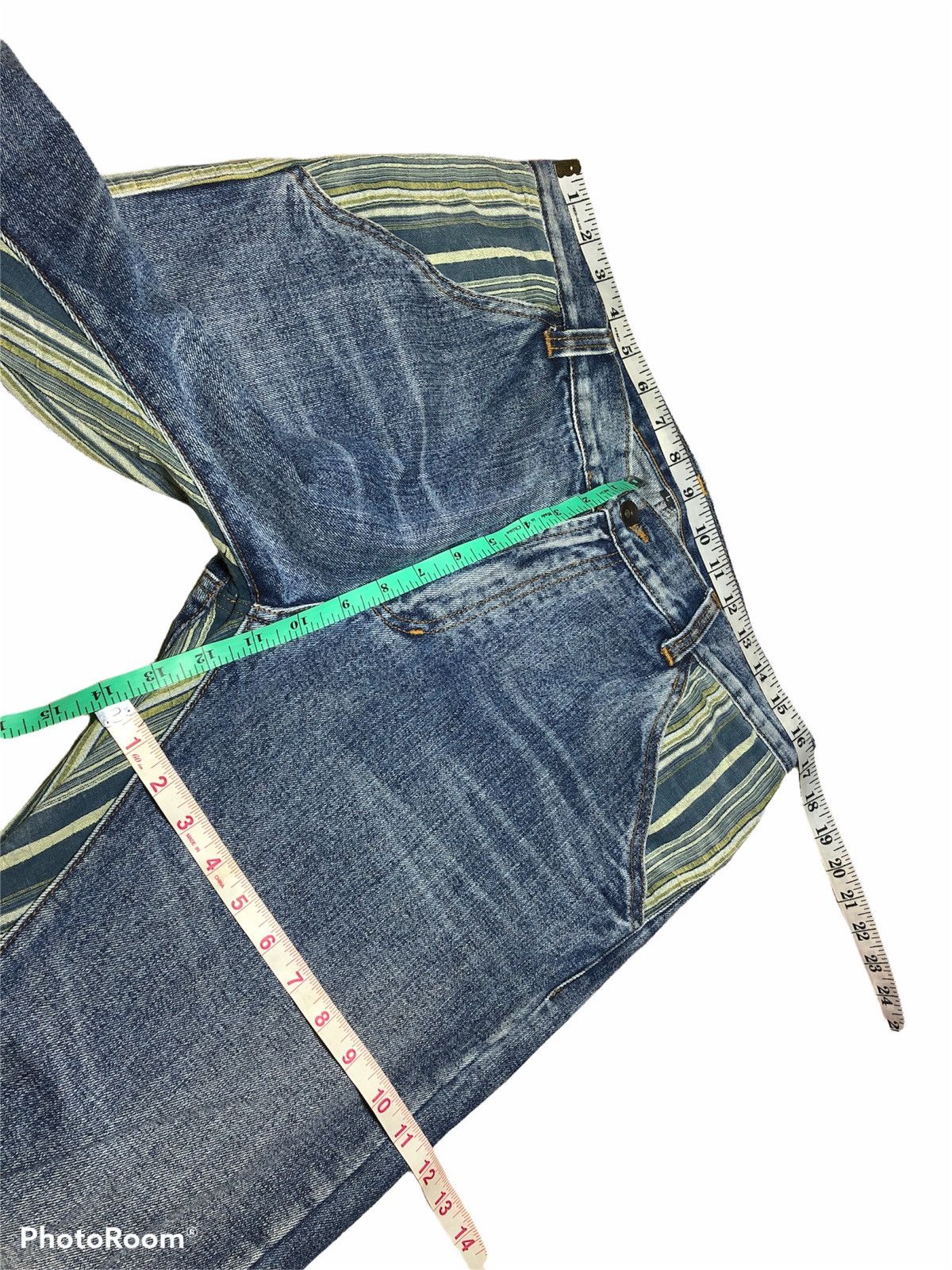 Hypebeast WIDE LEG⚡️⚡️RECONSTRUCTED DENIM Size US 34 / EU 50 - 7 Thumbnail