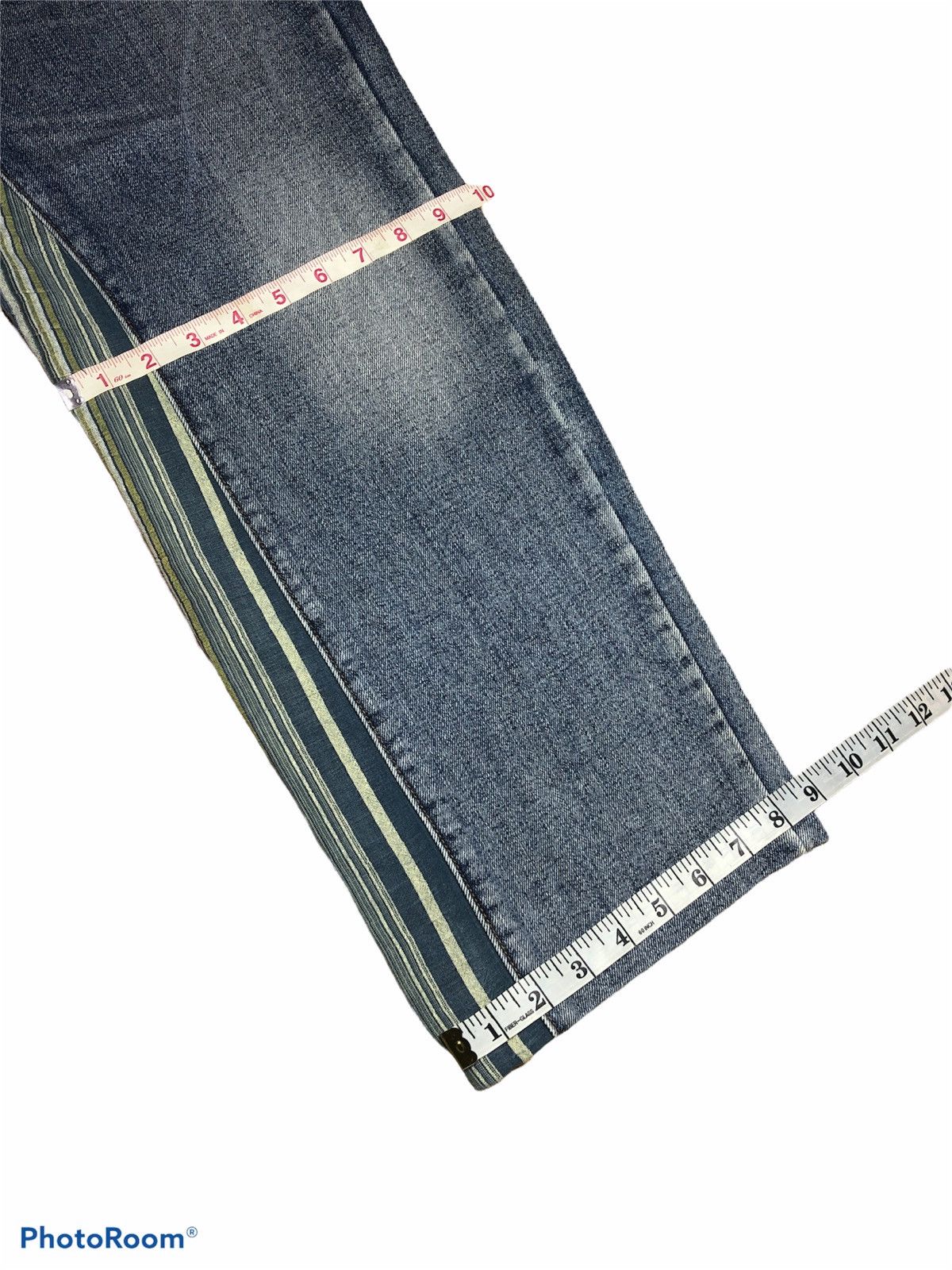 Hypebeast WIDE LEG⚡️⚡️RECONSTRUCTED DENIM Size US 34 / EU 50 - 8 Thumbnail