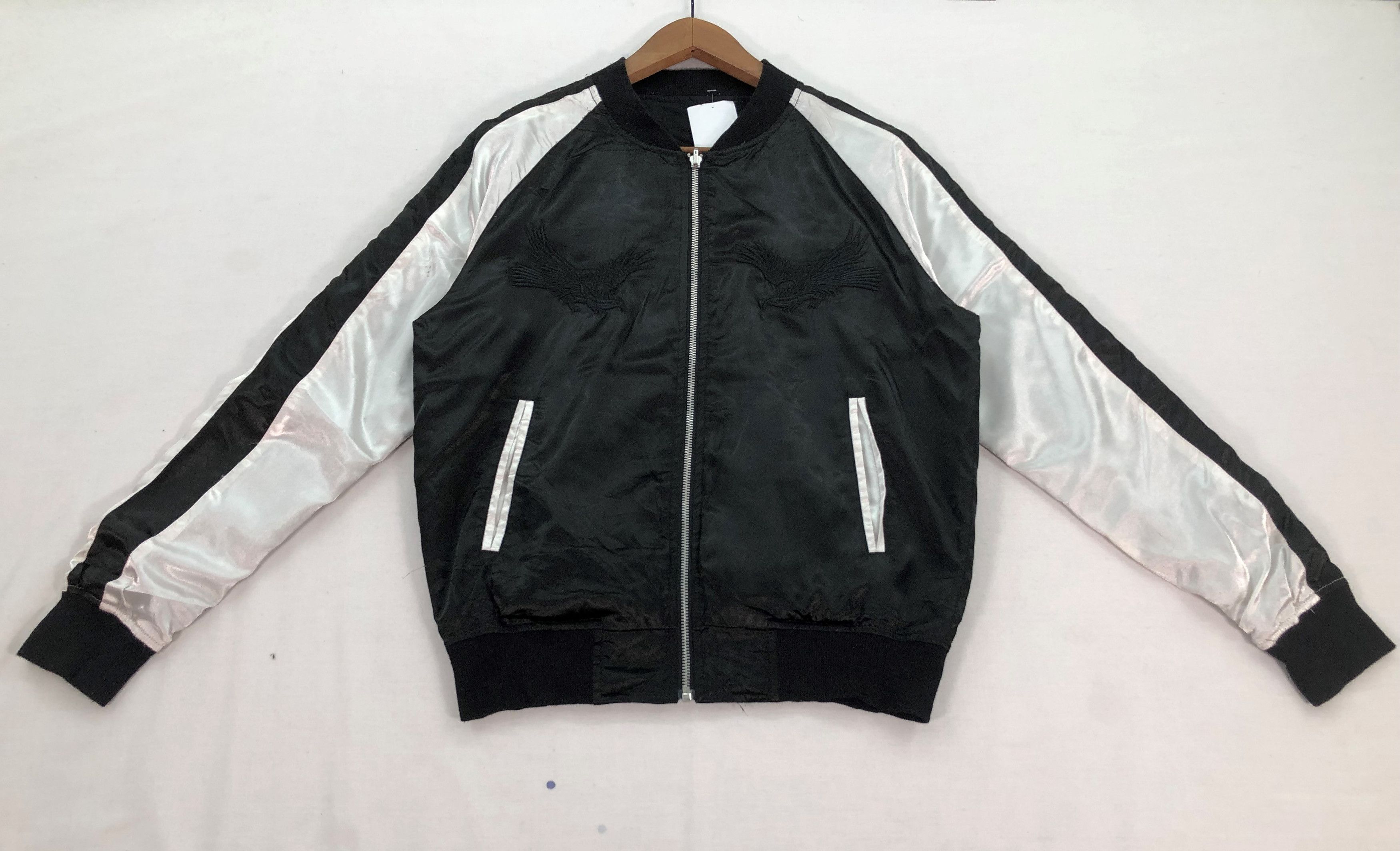 semanticdesign Japan Eagle Embroidered Semantic Design Sukajan Jacket Size US M / EU 48-50 / 2 - 3 Thumbnail