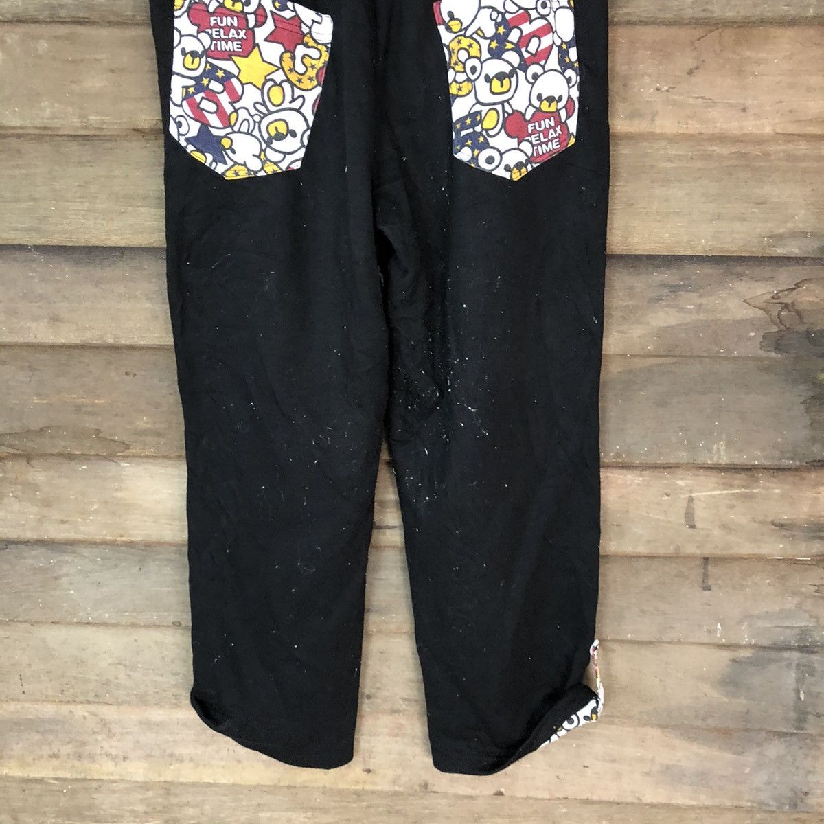 Cartoon Network Chic Bea Black print cartoon Joggers Pants #H441 Size 26" / US 2 / IT 38 - 12 Thumbnail