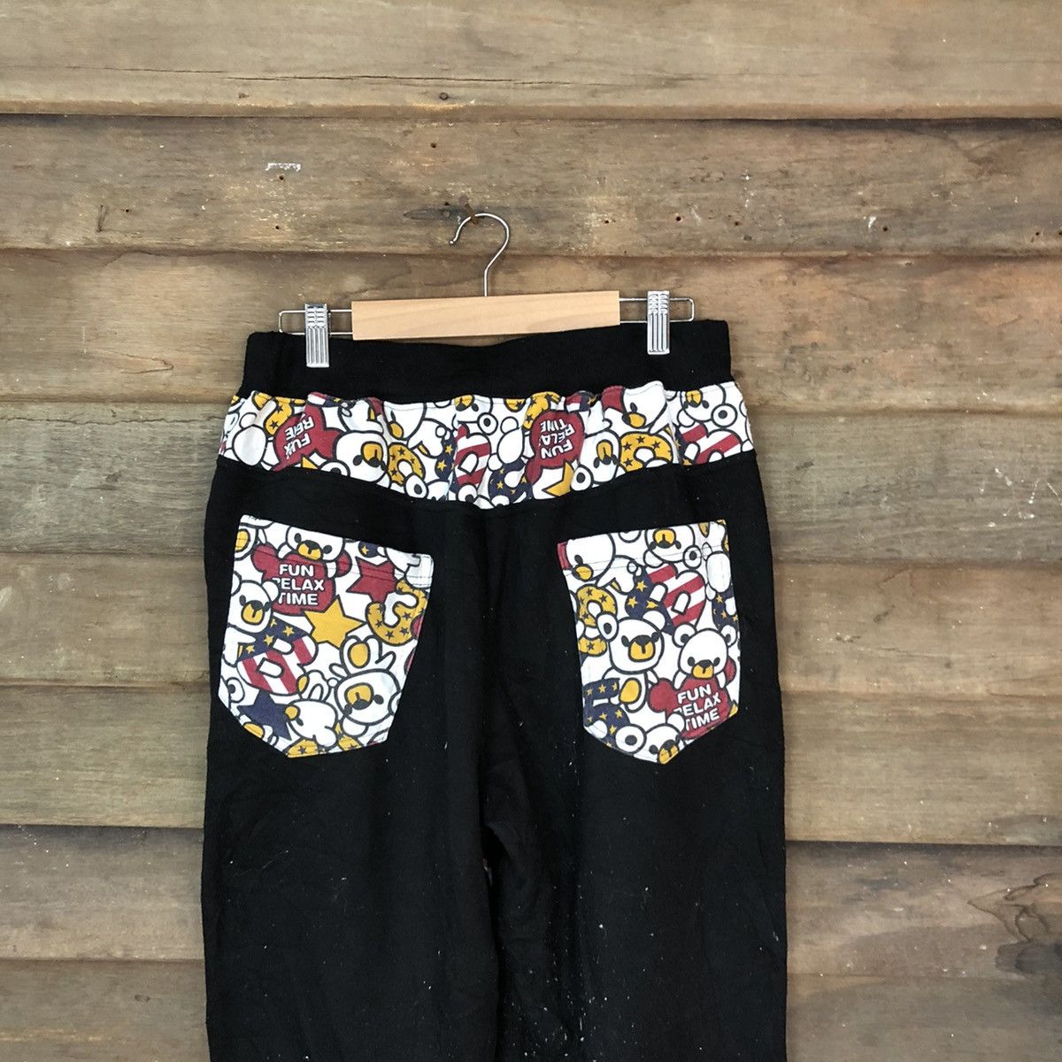 Cartoon Network Chic Bea Black print cartoon Joggers Pants #H441 Size 26" / US 2 / IT 38 - 11 Thumbnail