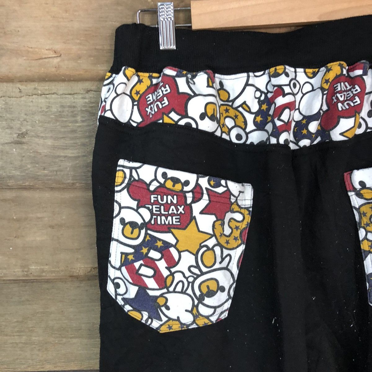 Cartoon Network Chic Bea Black print cartoon Joggers Pants #H441 Size 26" / US 2 / IT 38 - 13 Thumbnail