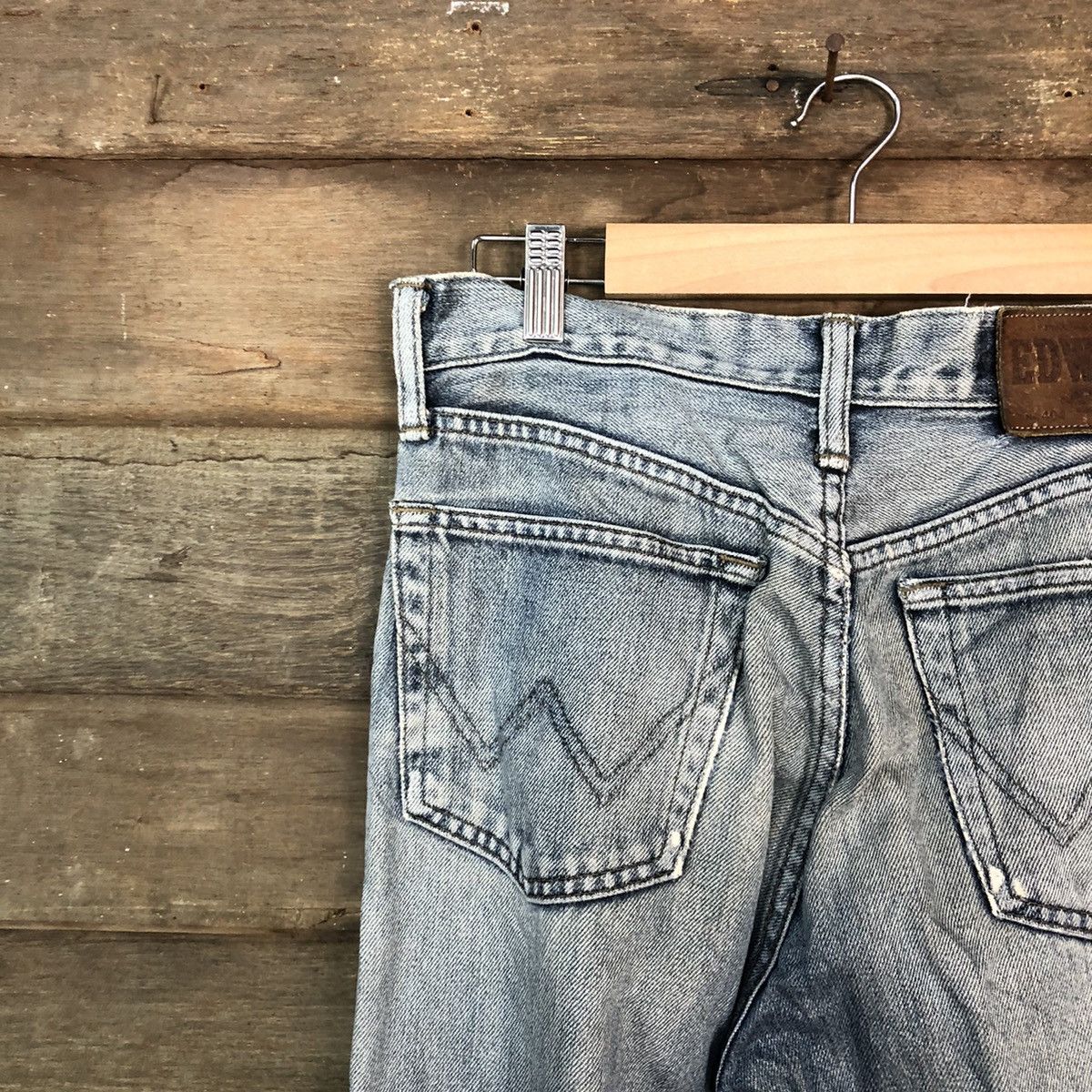 Edwin Edwin Blue Distressed Denim #H439 Size US 28 / EU 44 - 14 Thumbnail
