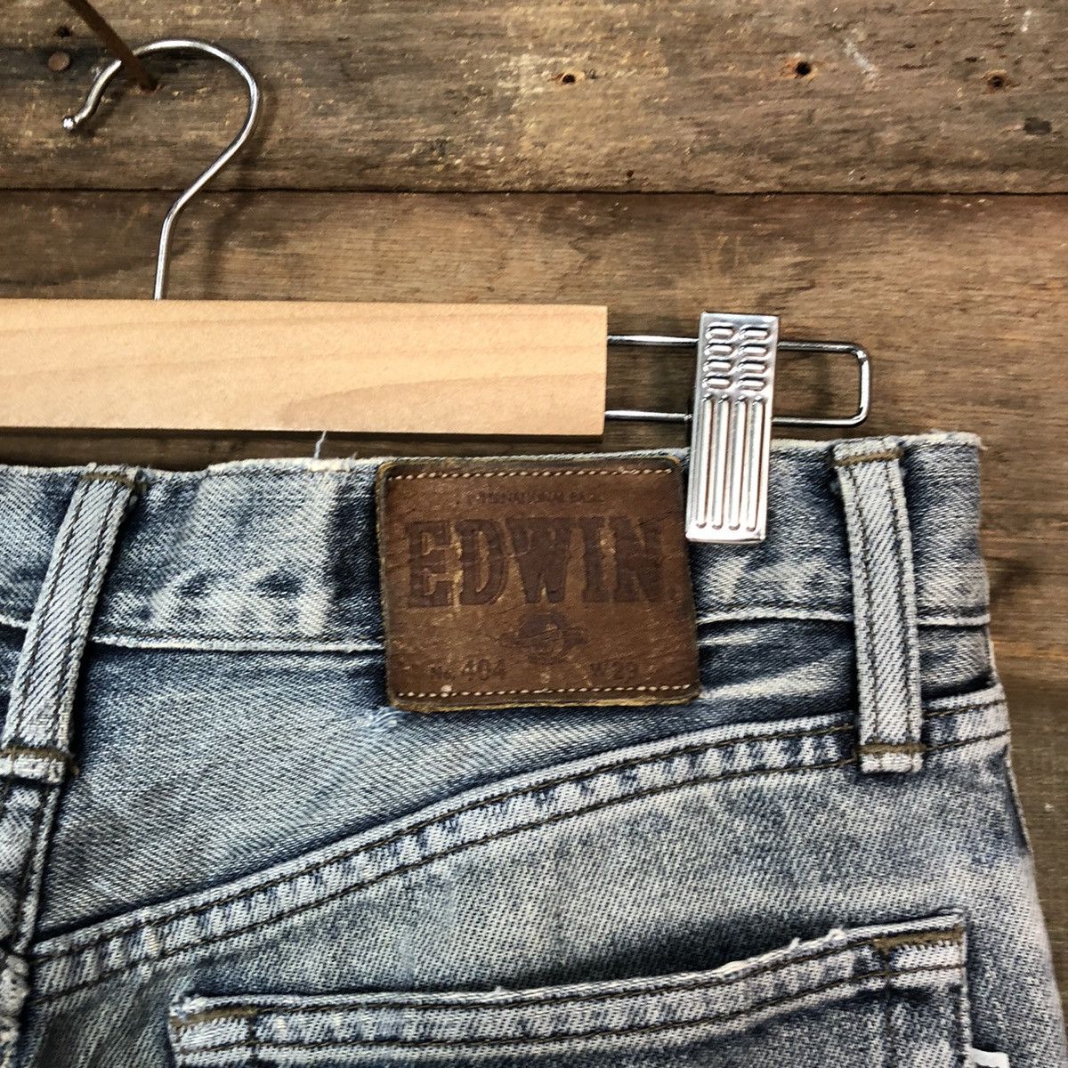 Edwin Edwin Blue Distressed Denim #H439 Size US 28 / EU 44 - 16 Thumbnail