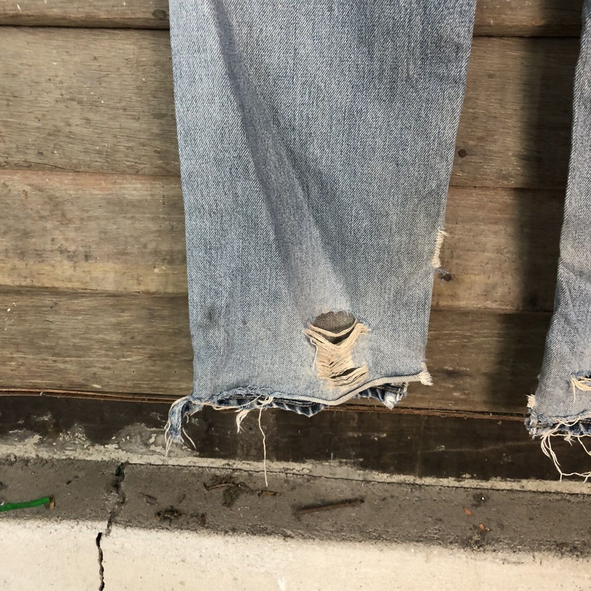 Edwin Edwin Blue Distressed Denim #H439 Size US 28 / EU 44 - 17 Thumbnail