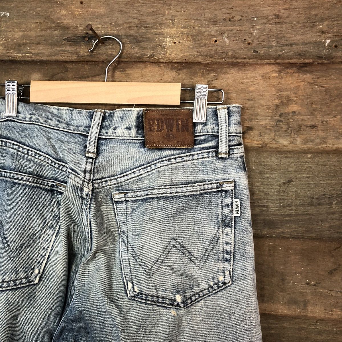 Edwin Edwin Blue Distressed Denim #H439 Size US 28 / EU 44 - 15 Thumbnail