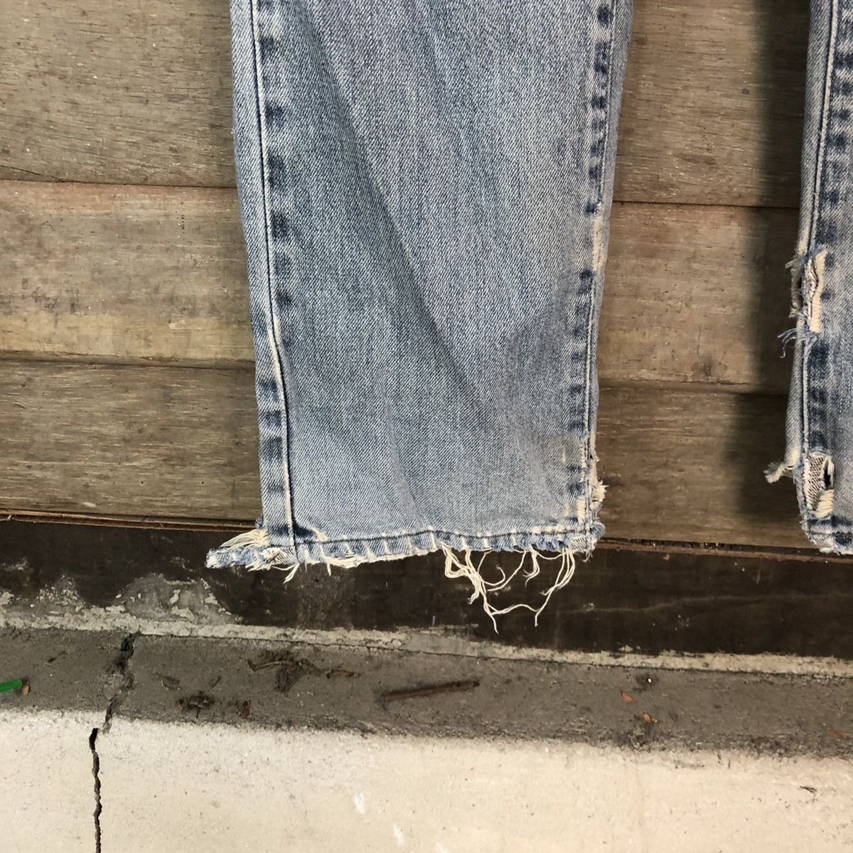 Edwin Edwin Blue Distressed Denim #H439 Size US 28 / EU 44 - 8 Thumbnail