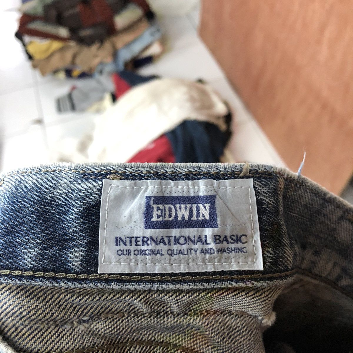 Edwin Edwin Blue Distressed Denim #H439 Size US 28 / EU 44 - 19 Thumbnail