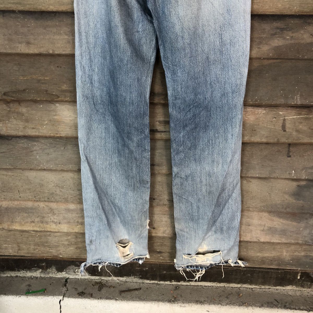 Edwin Edwin Blue Distressed Denim #H439 Size US 28 / EU 44 - 13 Thumbnail