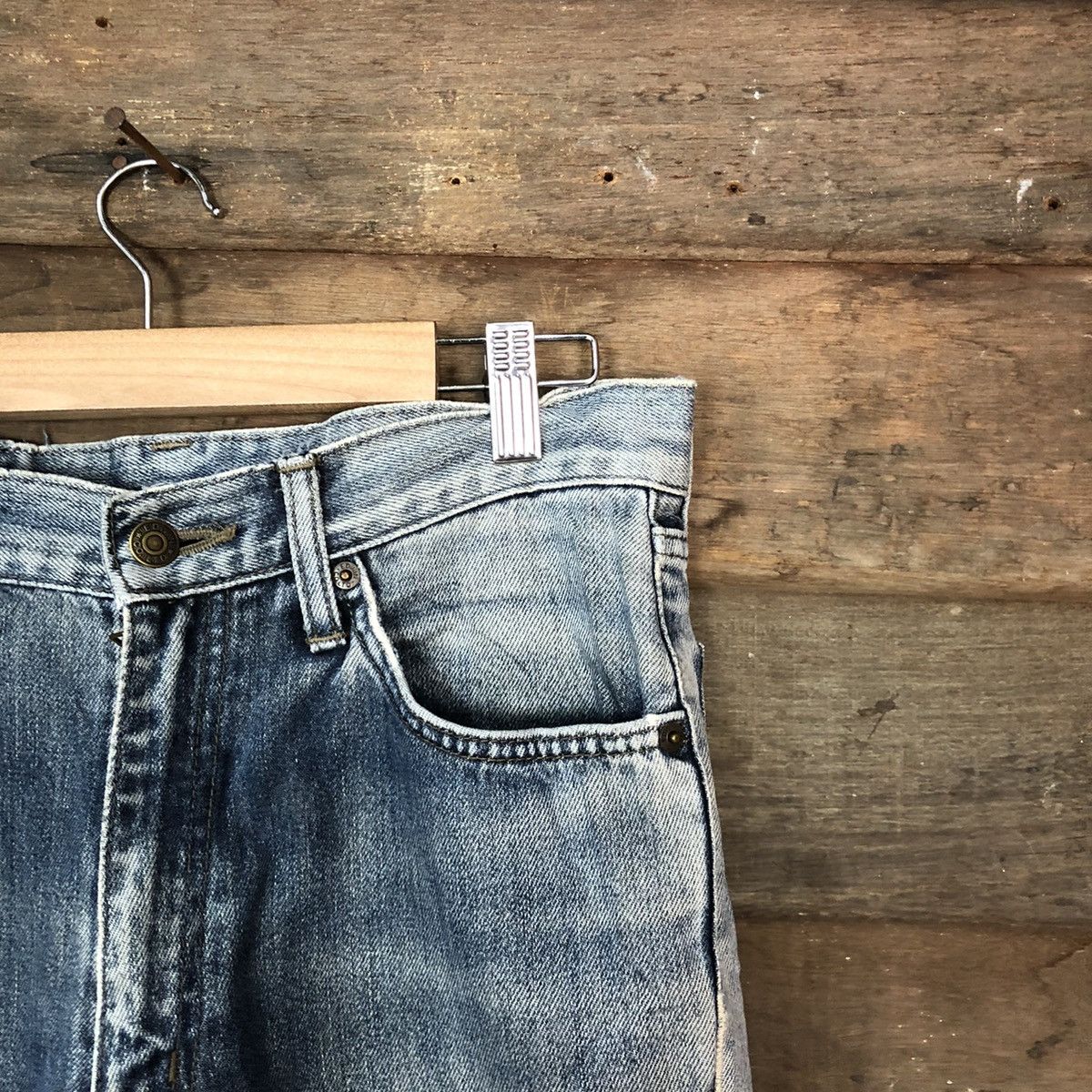 Edwin Edwin Blue Distressed Denim #H439 Size US 28 / EU 44 - 5 Thumbnail