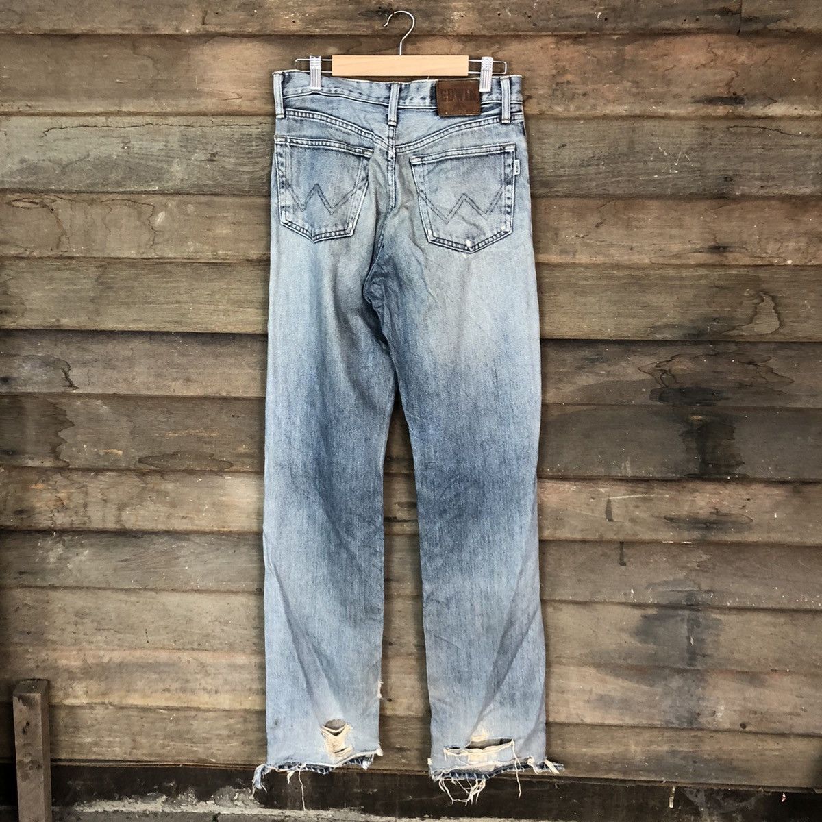 Edwin Edwin Blue Distressed Denim #H439 Size US 28 / EU 44 - 11 Thumbnail