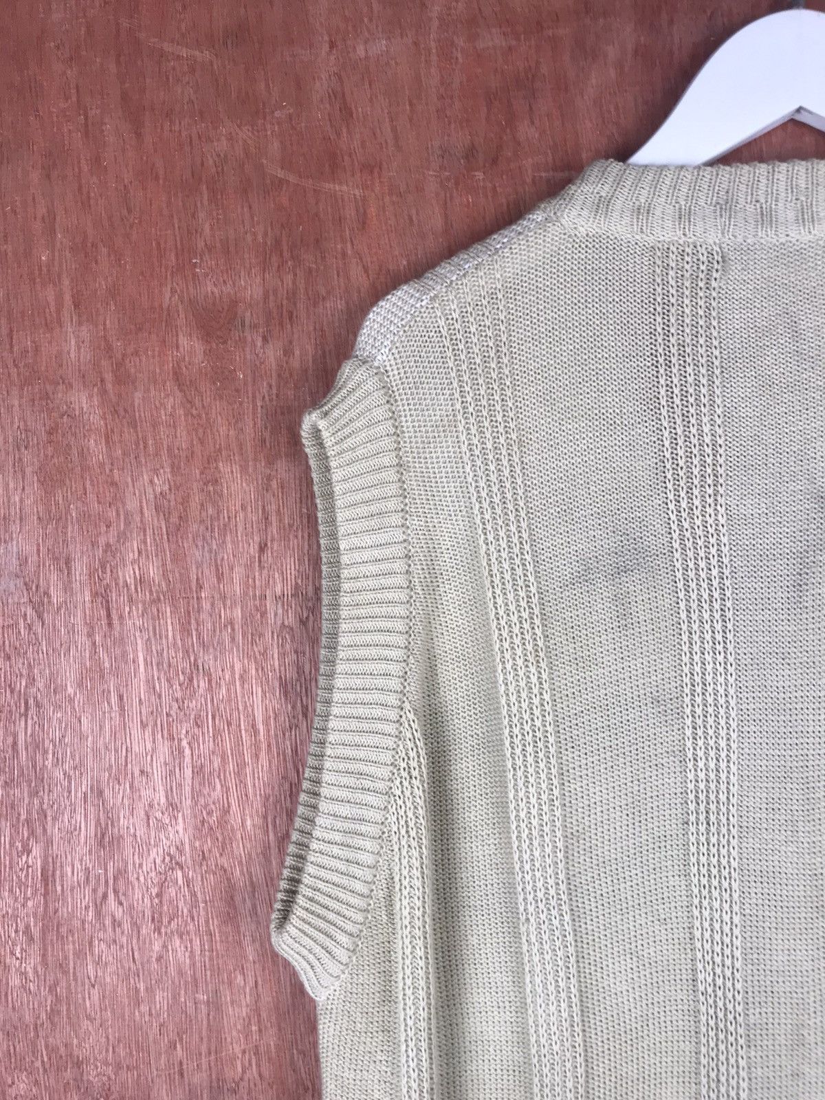 Vintage Weekend Swinger Homespun Knitwear sleeve less #M015 Size US L / EU 52-54 / 3 - 9 Thumbnail