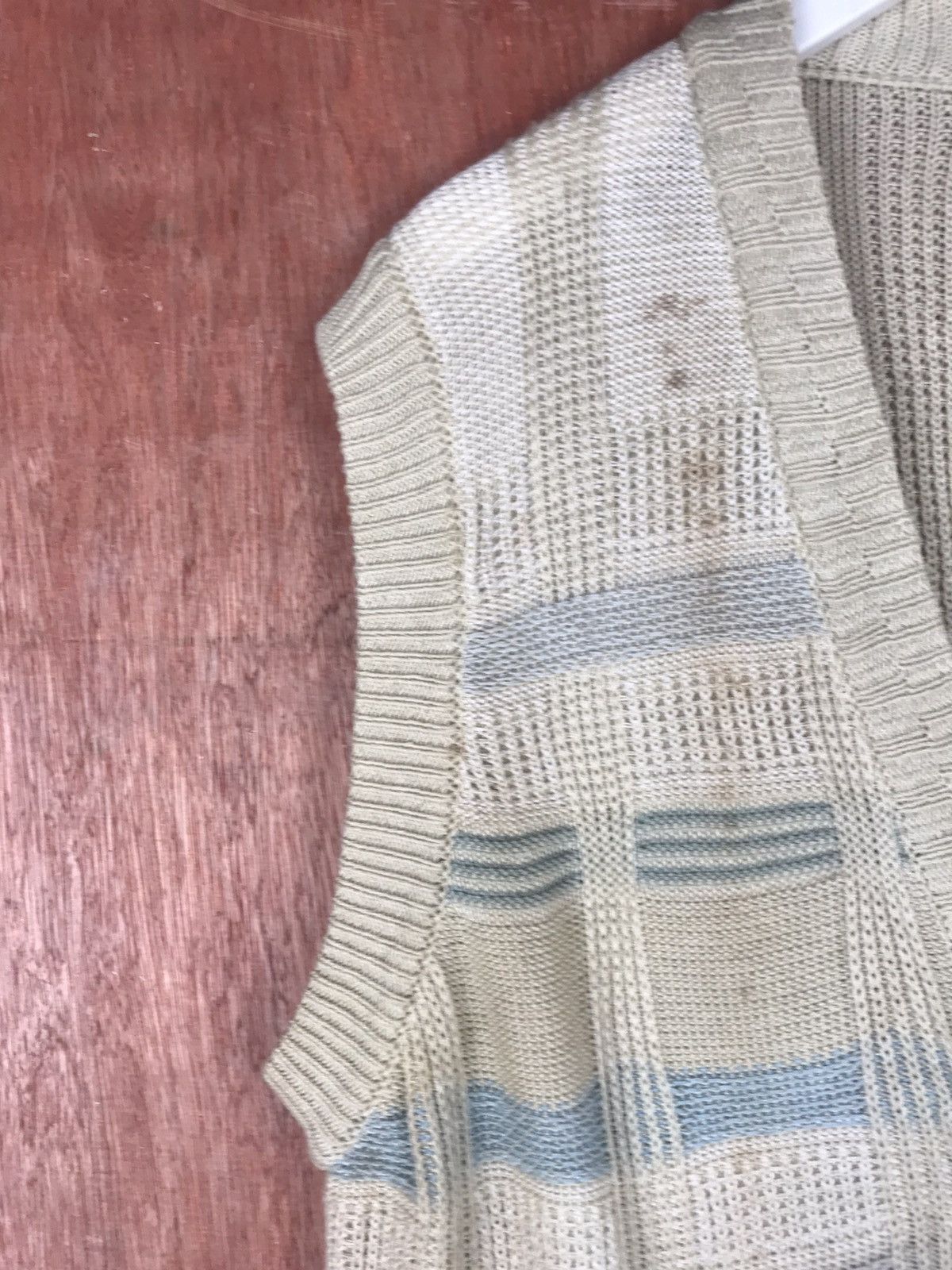 Vintage Weekend Swinger Homespun Knitwear sleeve less #M015 Size US L / EU 52-54 / 3 - 5 Thumbnail